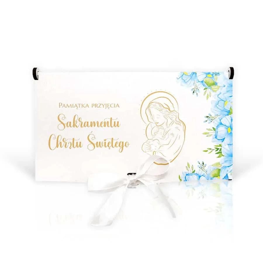 Pudełko mini drewno Chrzest - 9