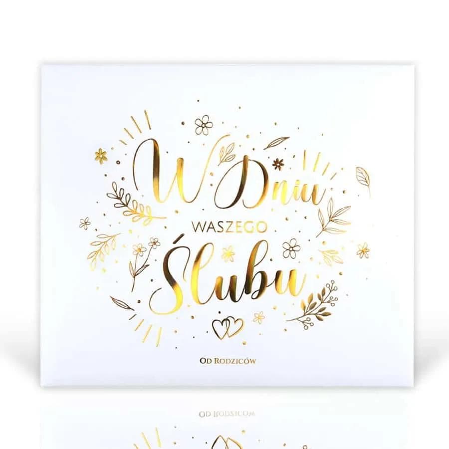 Album A4 książeczka Ślub - 012 Od Rodziców