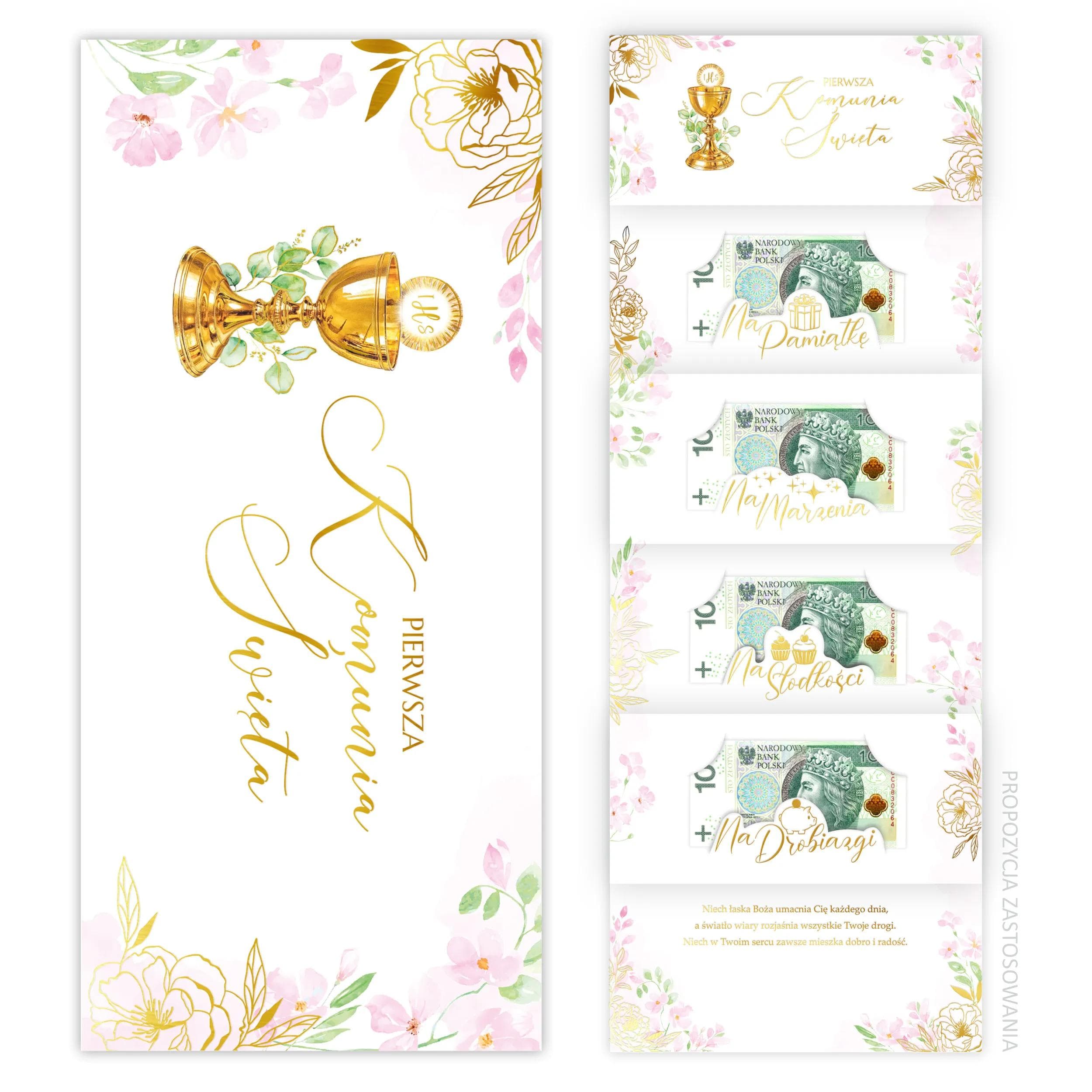 Karnet Premium na banknoty I Komunia Św. - 25
