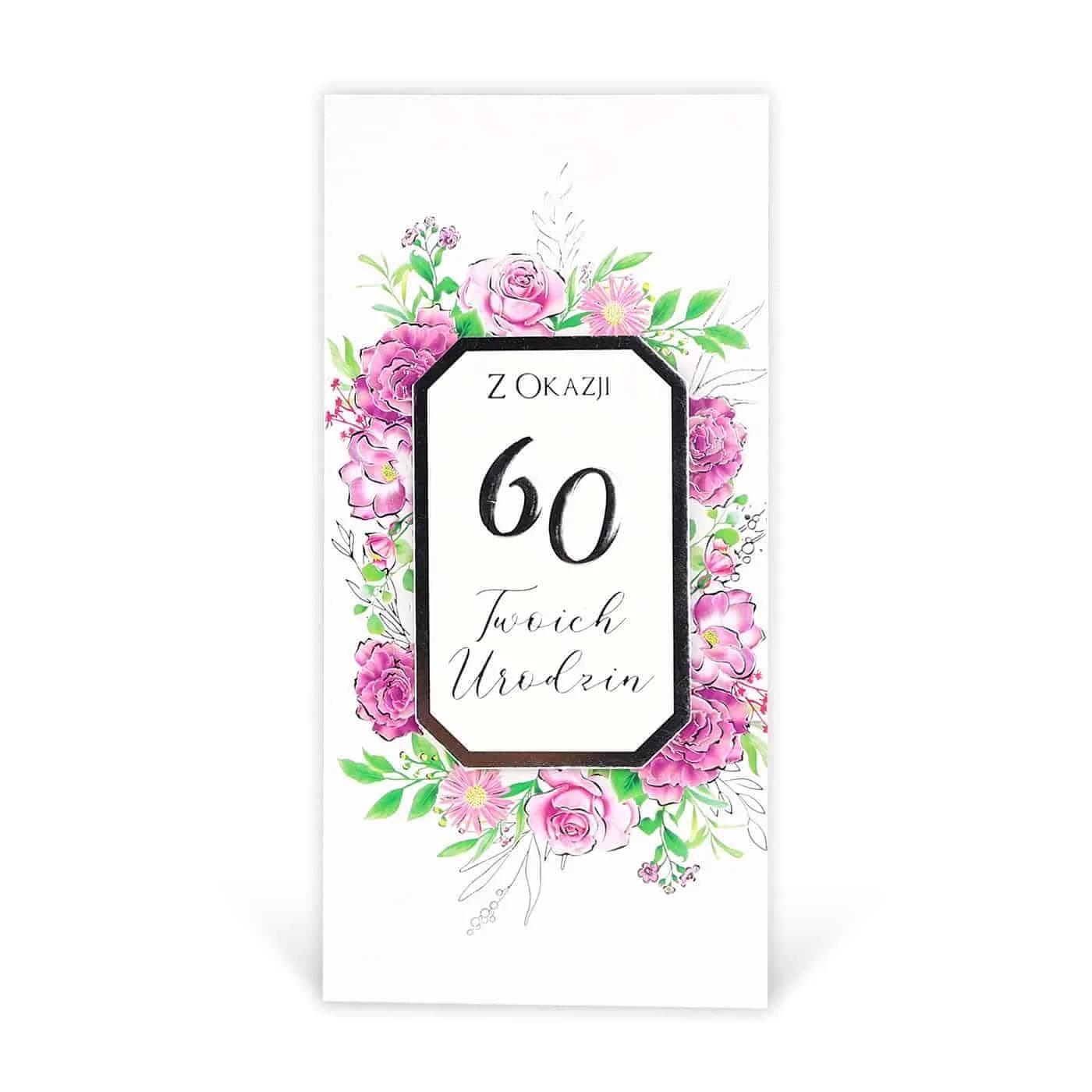 DL Kartka na 60 Urodziny - 013