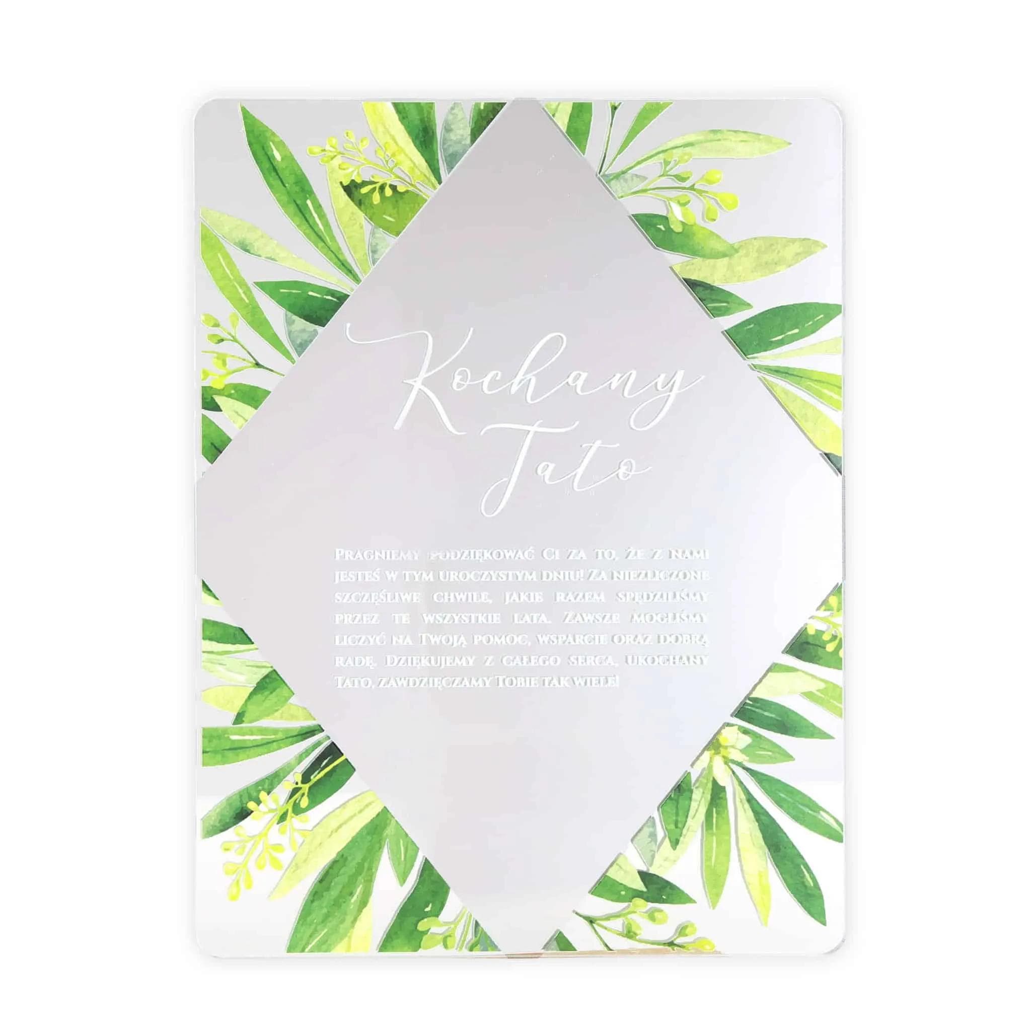 Pamiątka Ślub - 8 Podziękowanie dla Taty