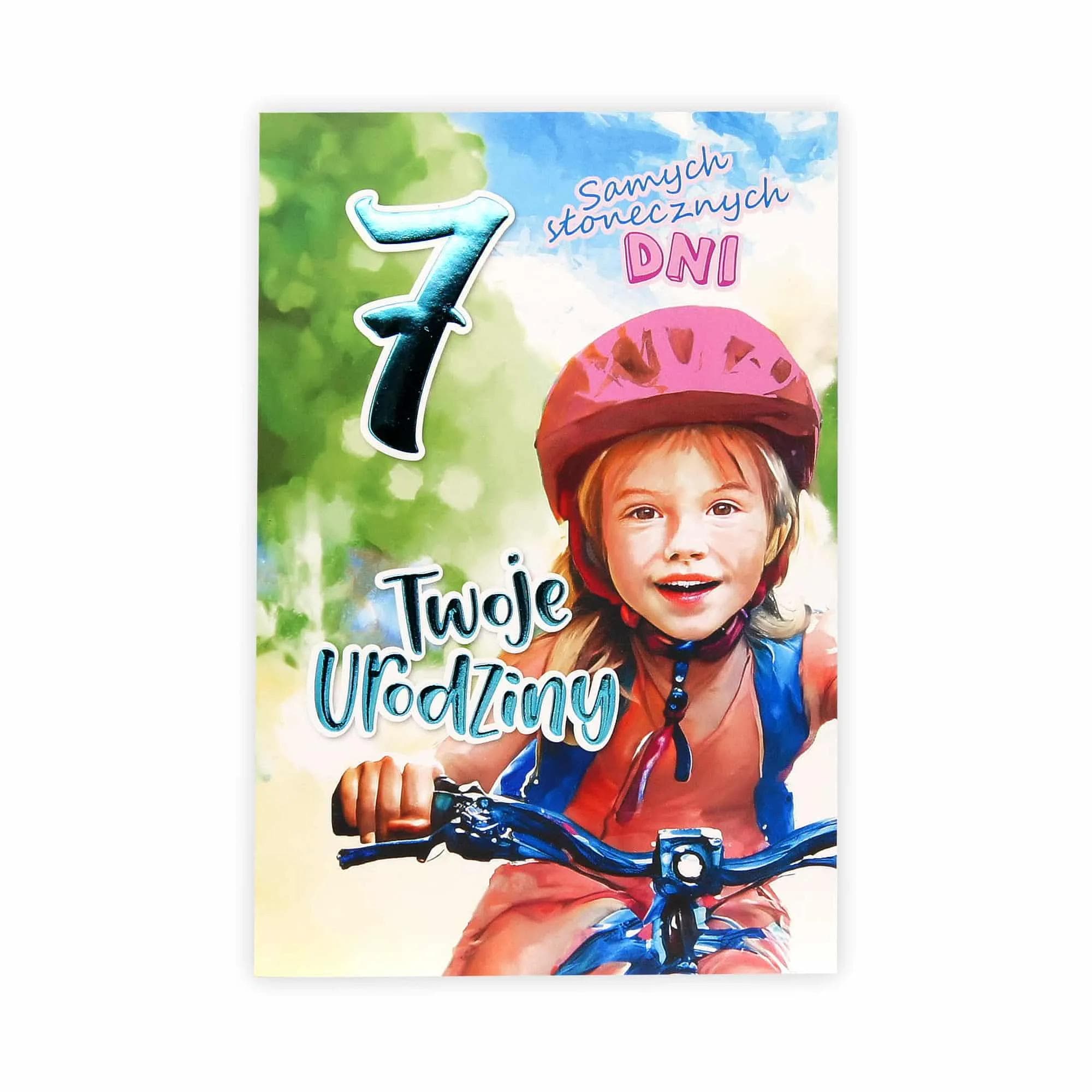 B6 Kartka na 7 Urodziny - 028