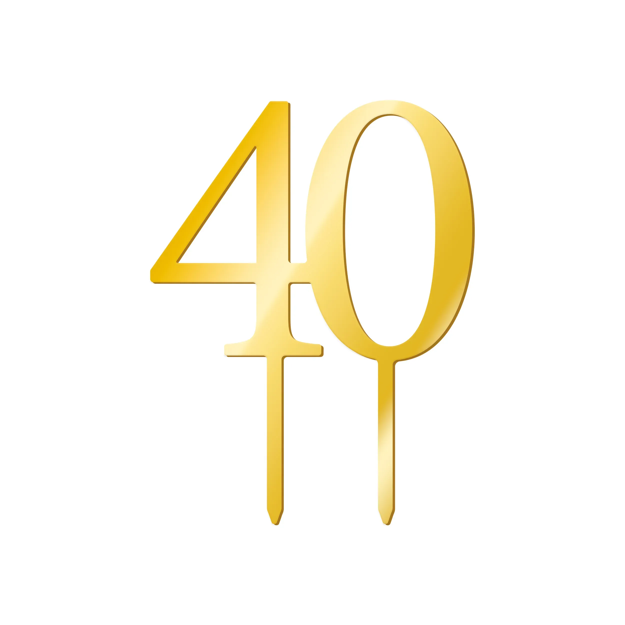 Topper na tort 40 Urodziny - 51
