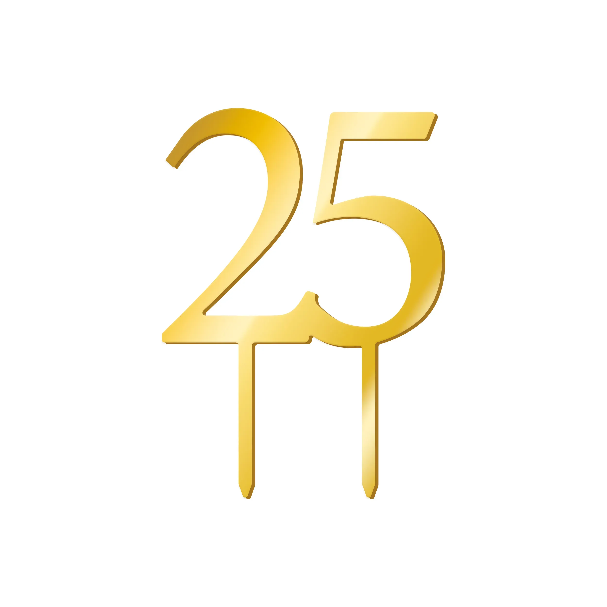 Topper na tort 25 Urodziny - 46