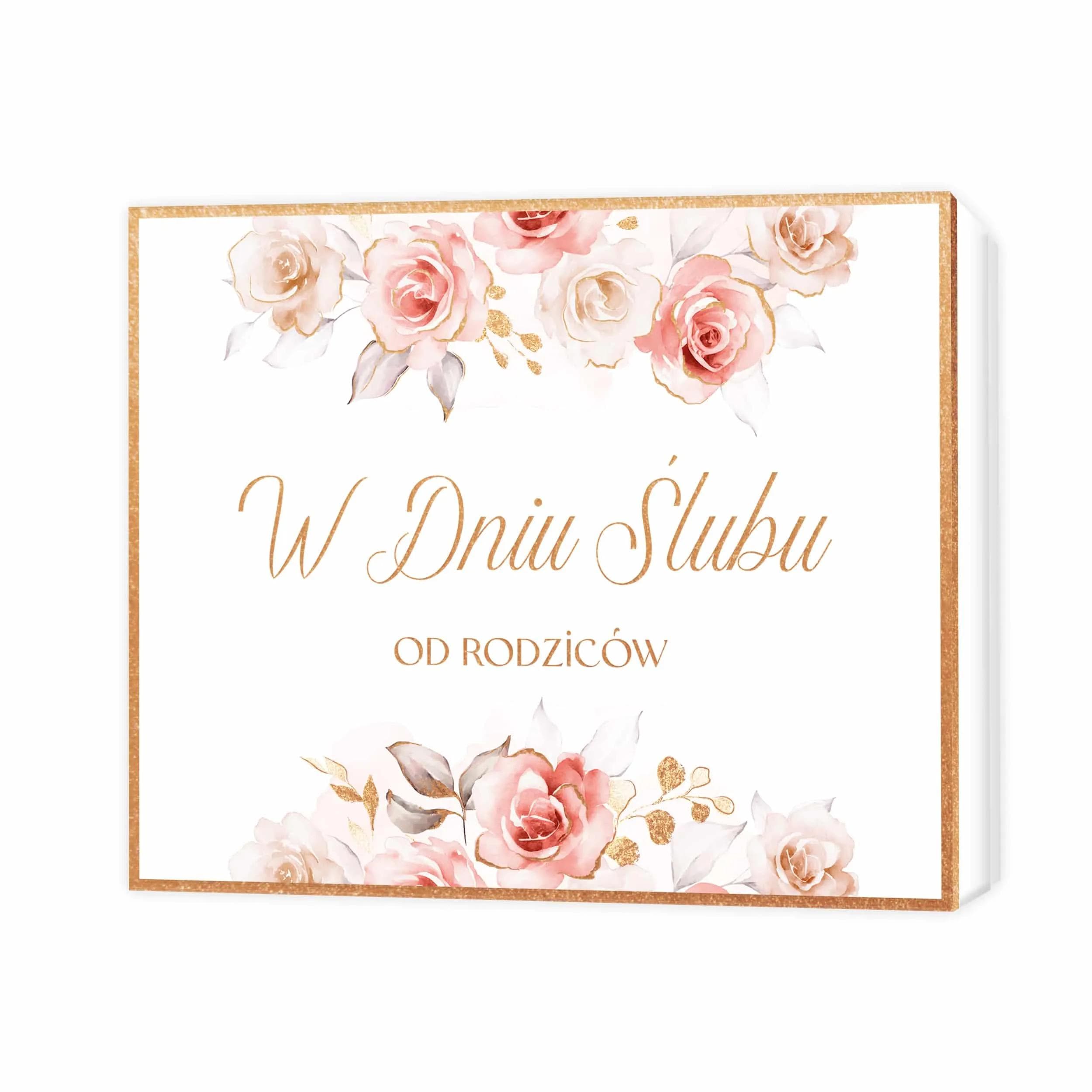 Pudełko prezentowe Ślub - 42 od Rodziców