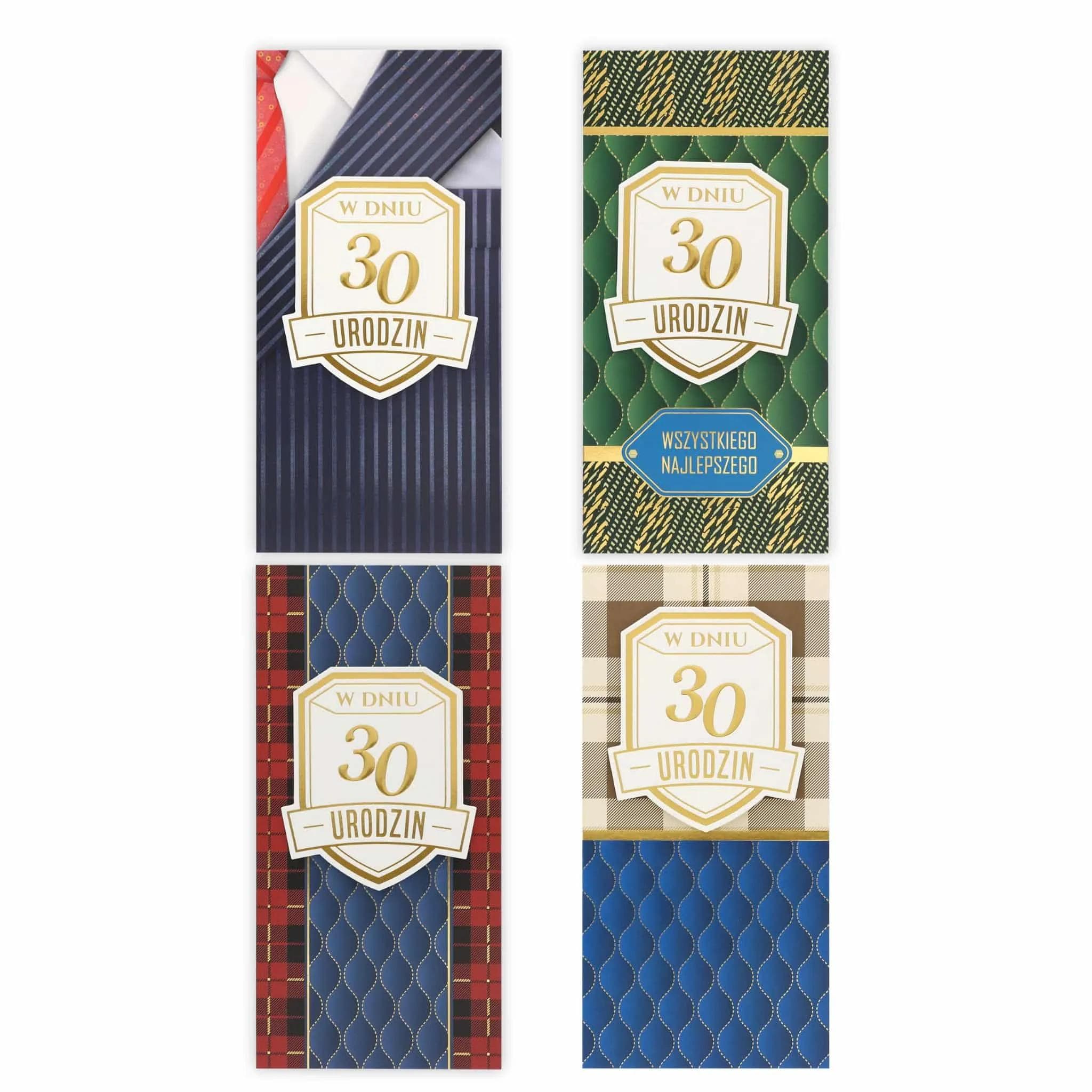 DL Kartka na 30 Urodziny - MIX