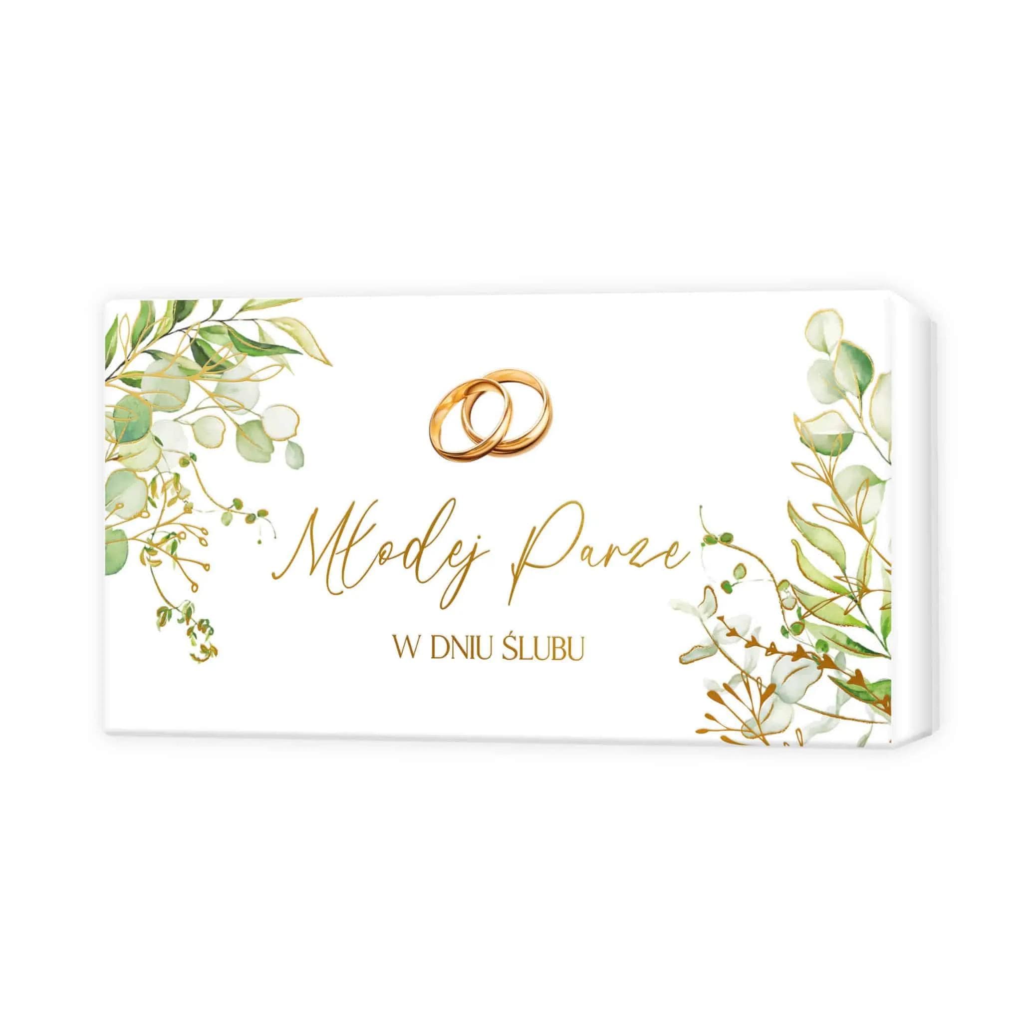 Pudełko mini papierowe Ślub - 8