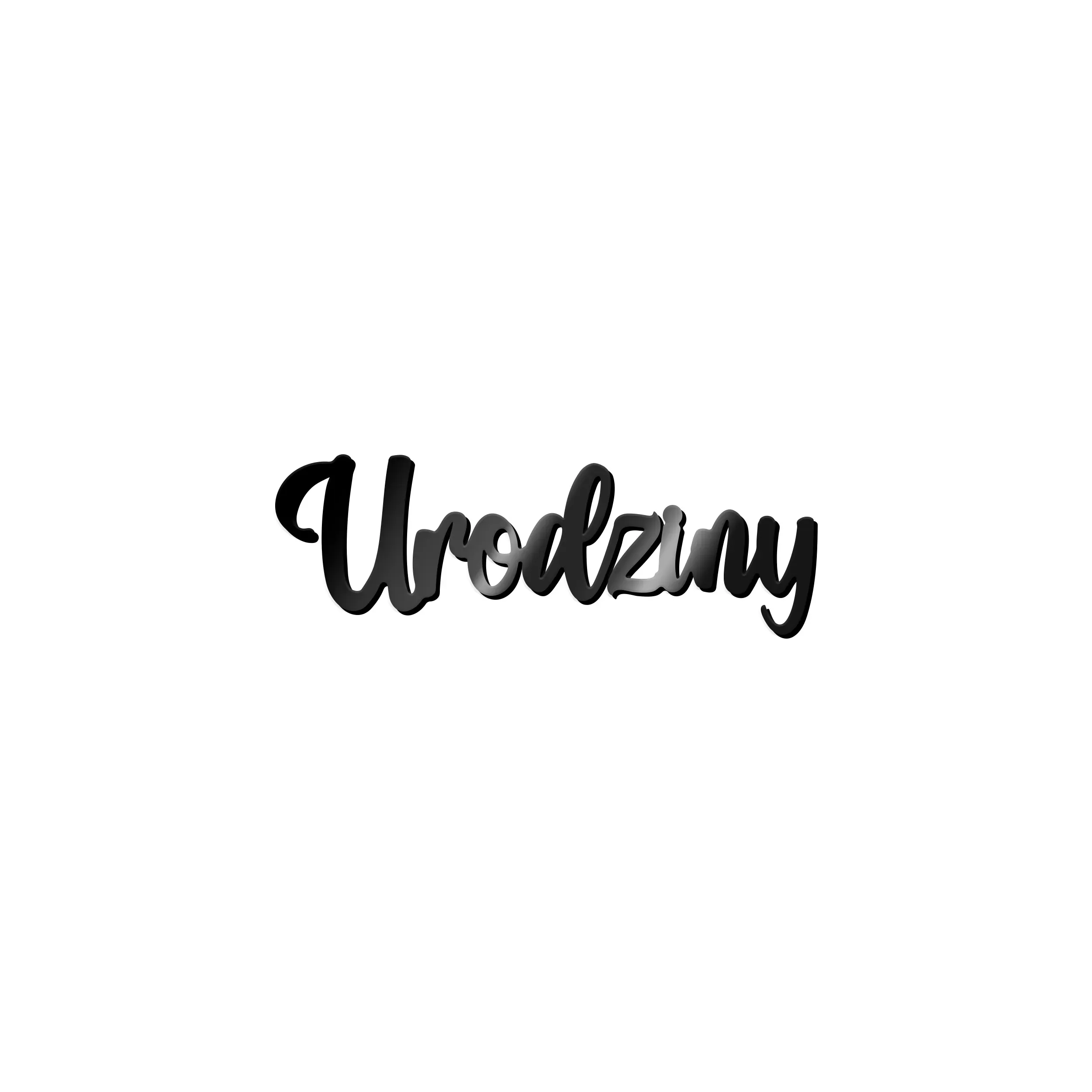 Topper na tort Urodziny - 93