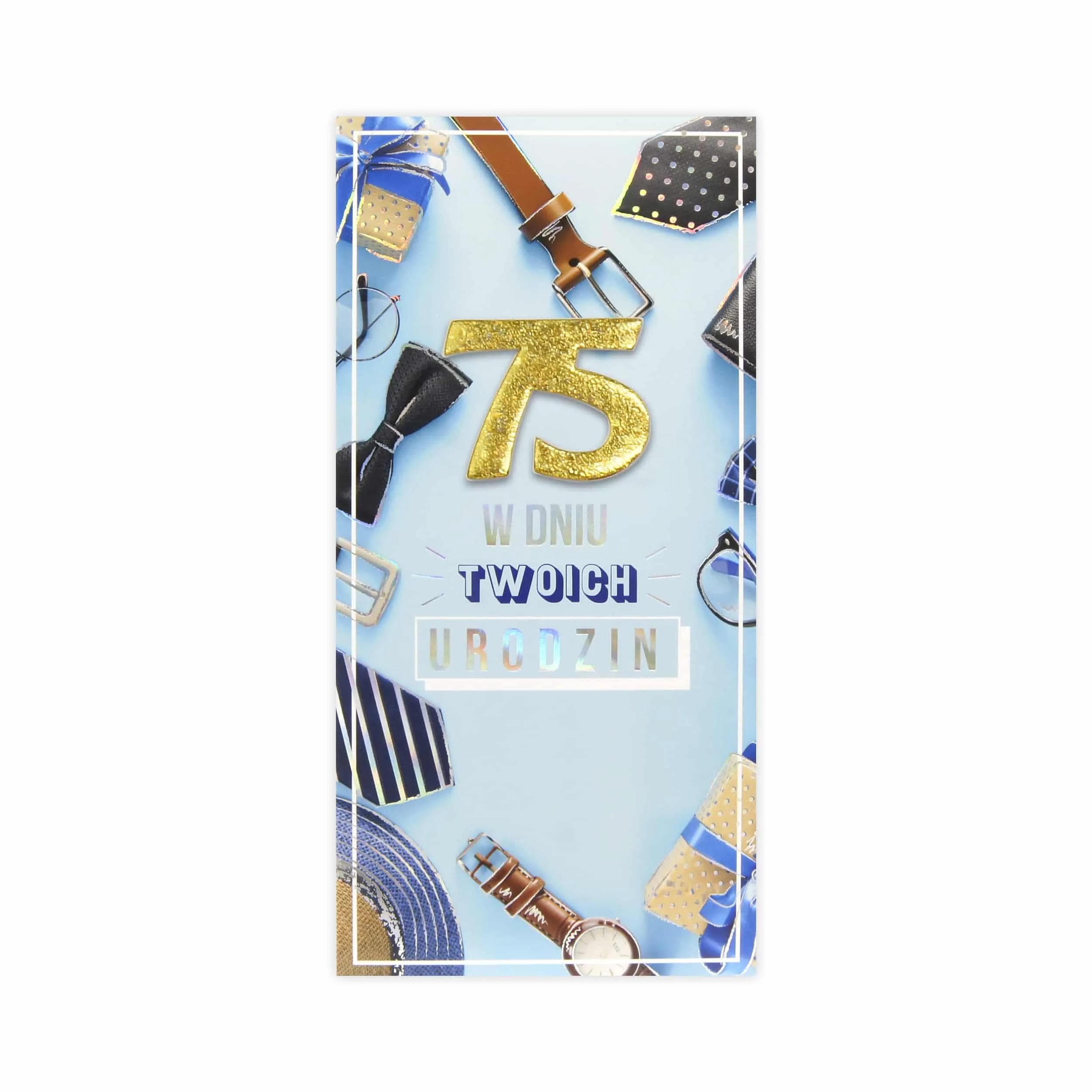 DL Kartka na 75 Urodziny - 37/75