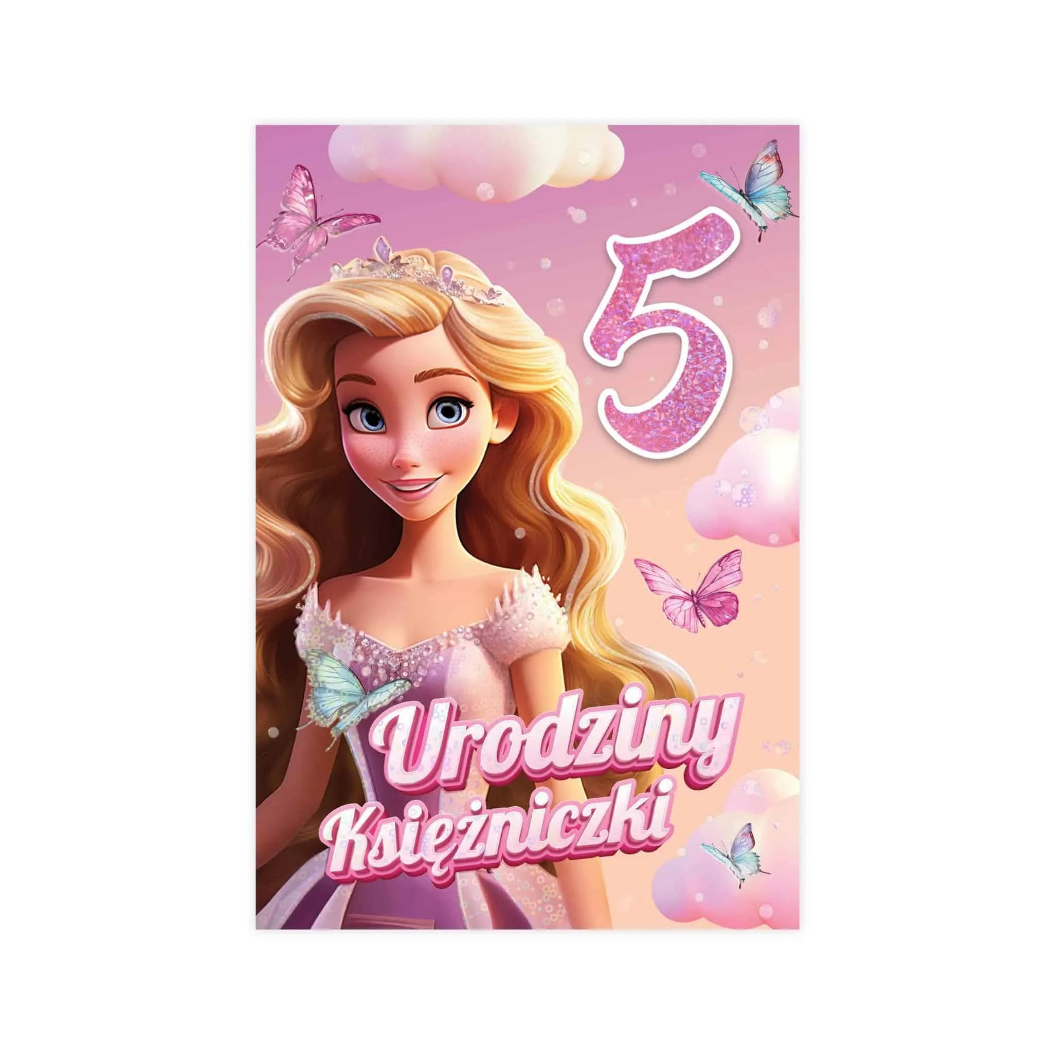 B6 Kartka na 5 Urodziny - 83