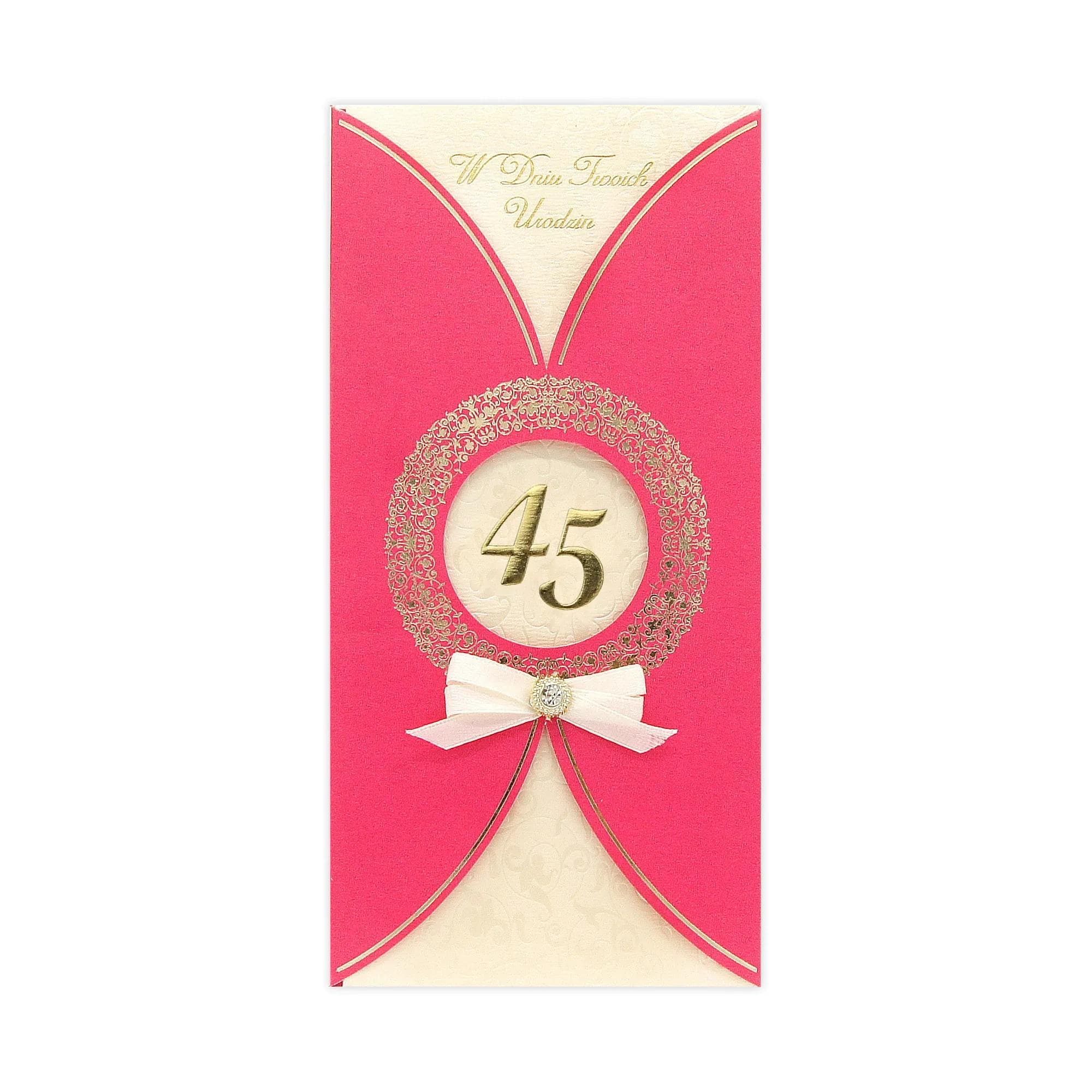 DL LUX Urodziny różowa - 45