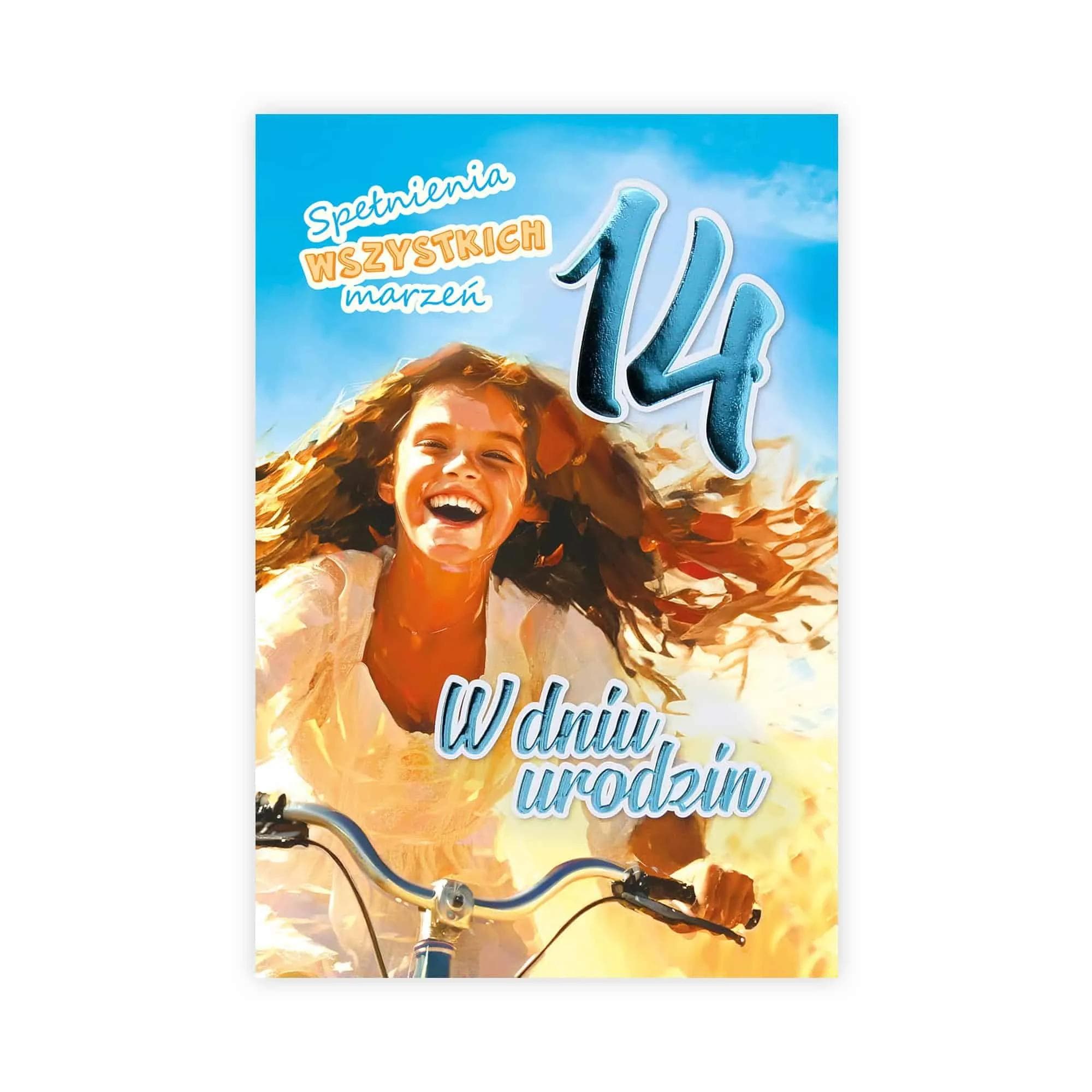 B6 Kartka na 14 Urodziny - 056