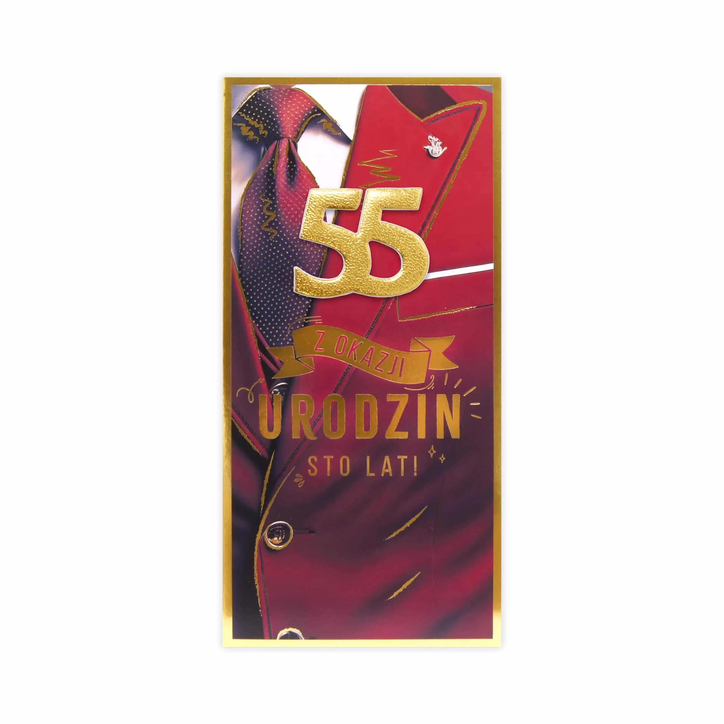 DL Kartka na 55 Urodziny - 41/55