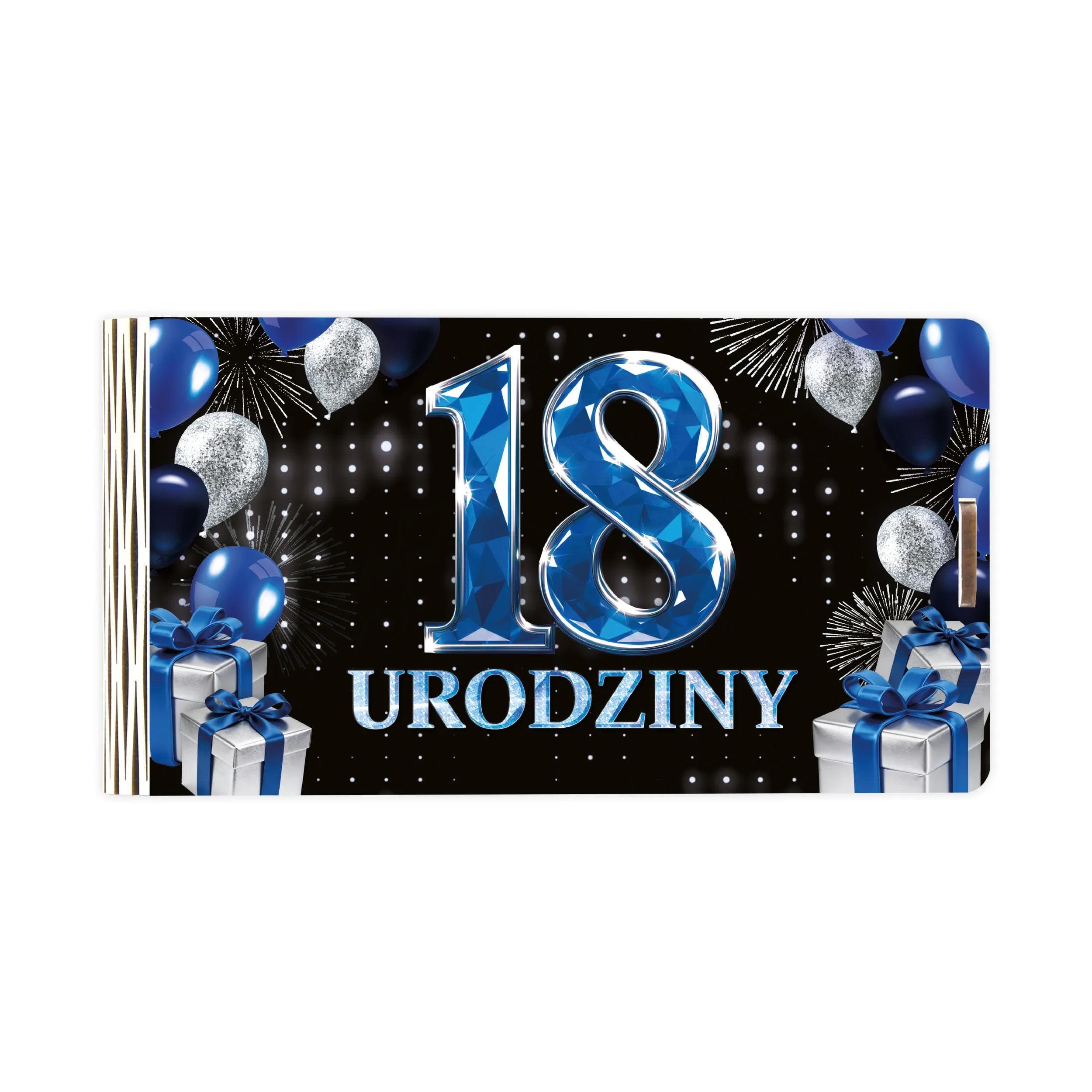 Pudelko mini drewno 18 Urodziny - 34