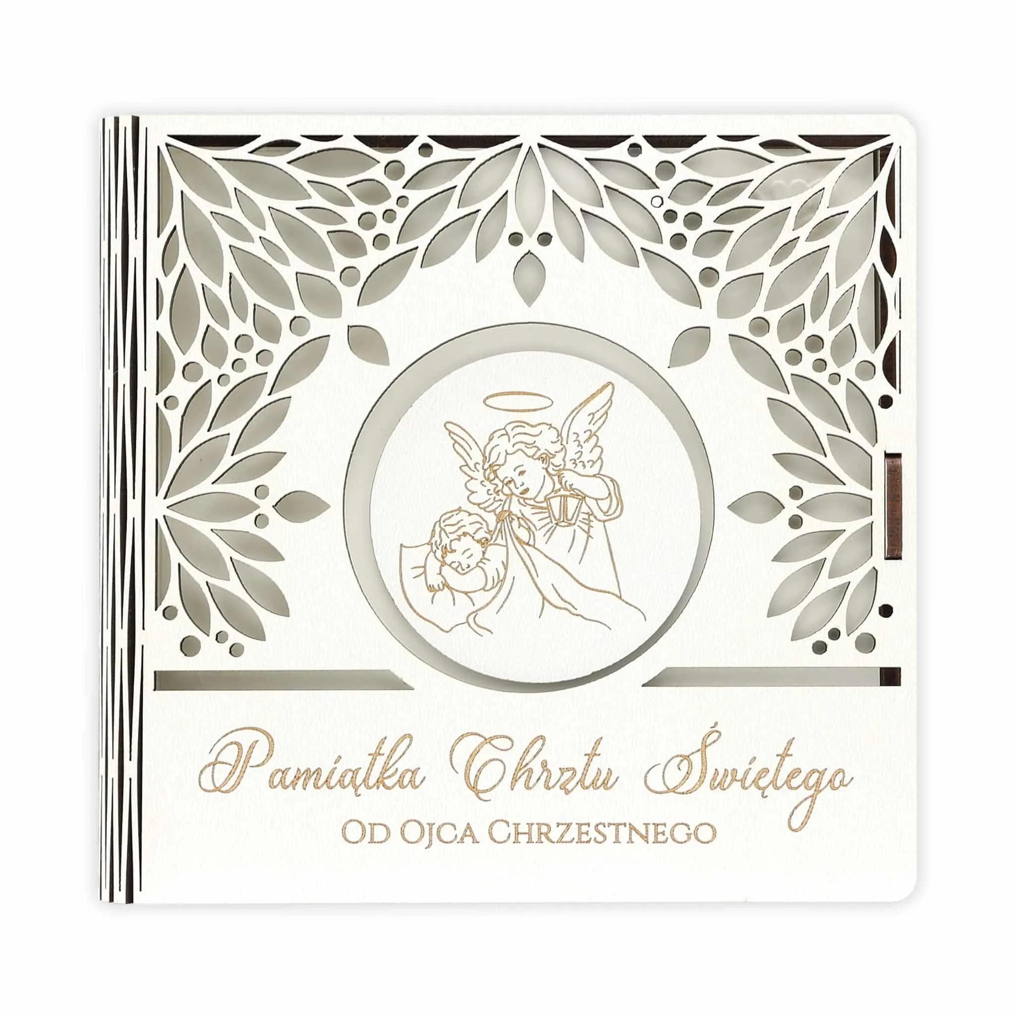 Album KW DG książeczka Chrzest - 5 Od Ojca Chrzestnego