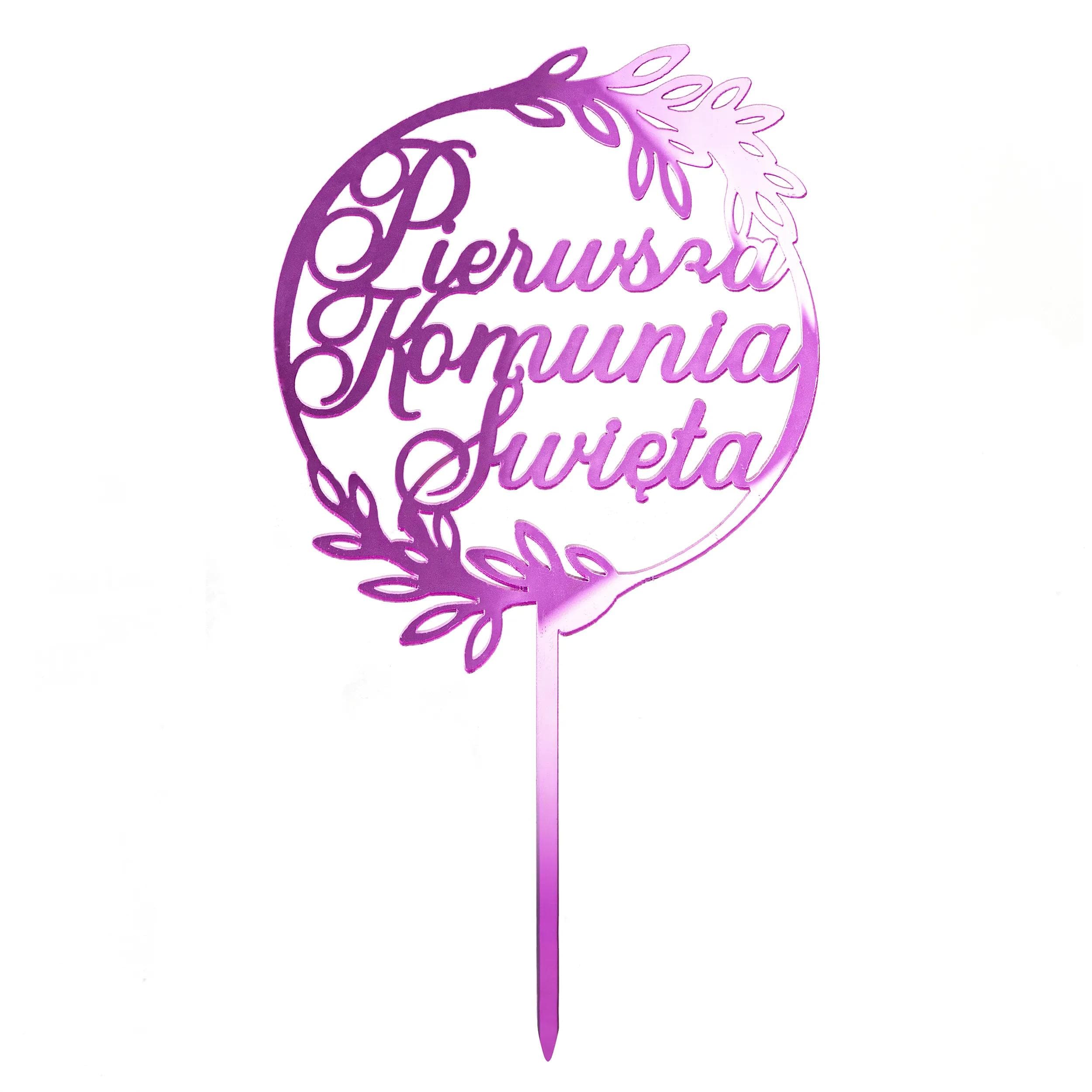 Topper na tort I Komunia Św. - 40