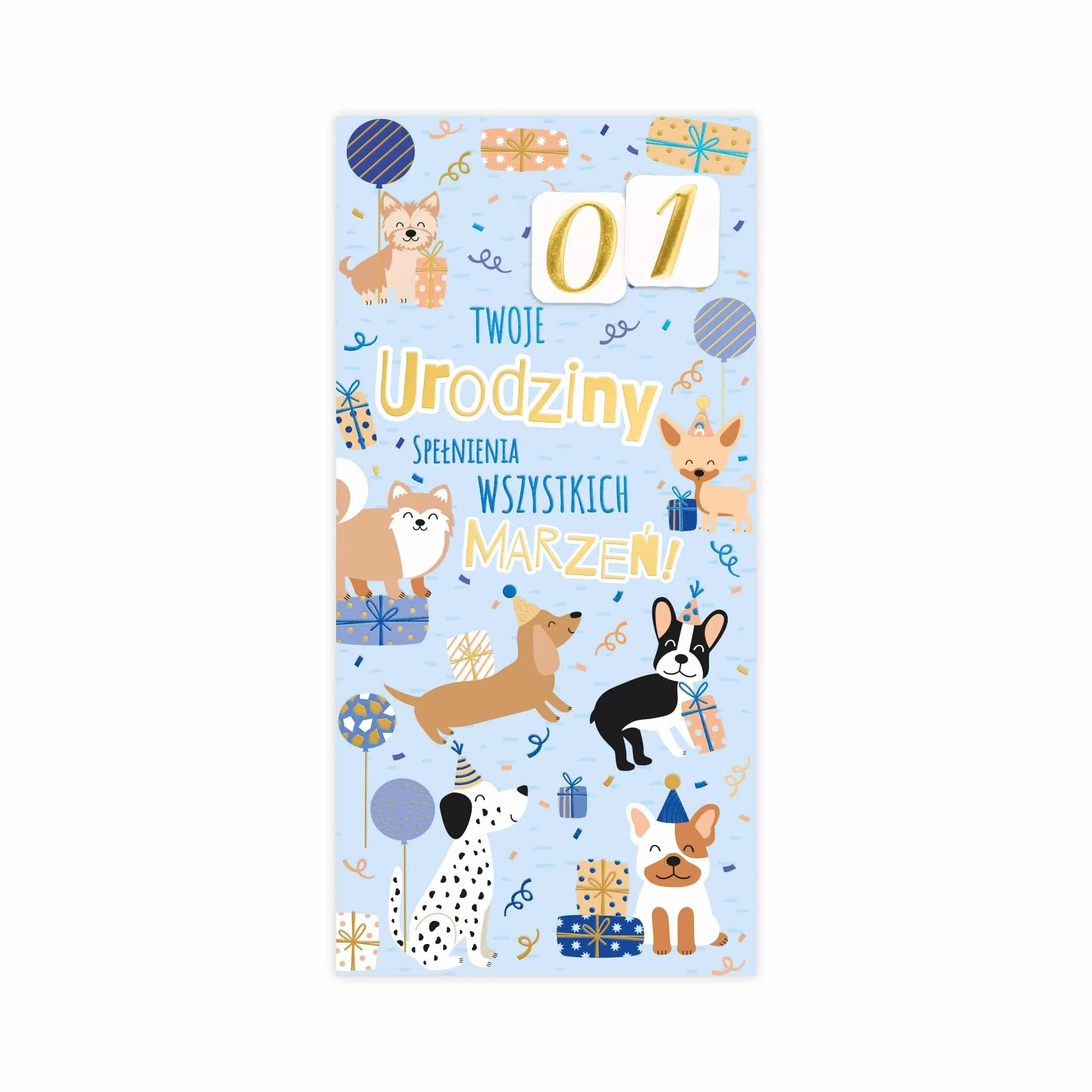 DL Urodziny z wymienną cyfrą – 50