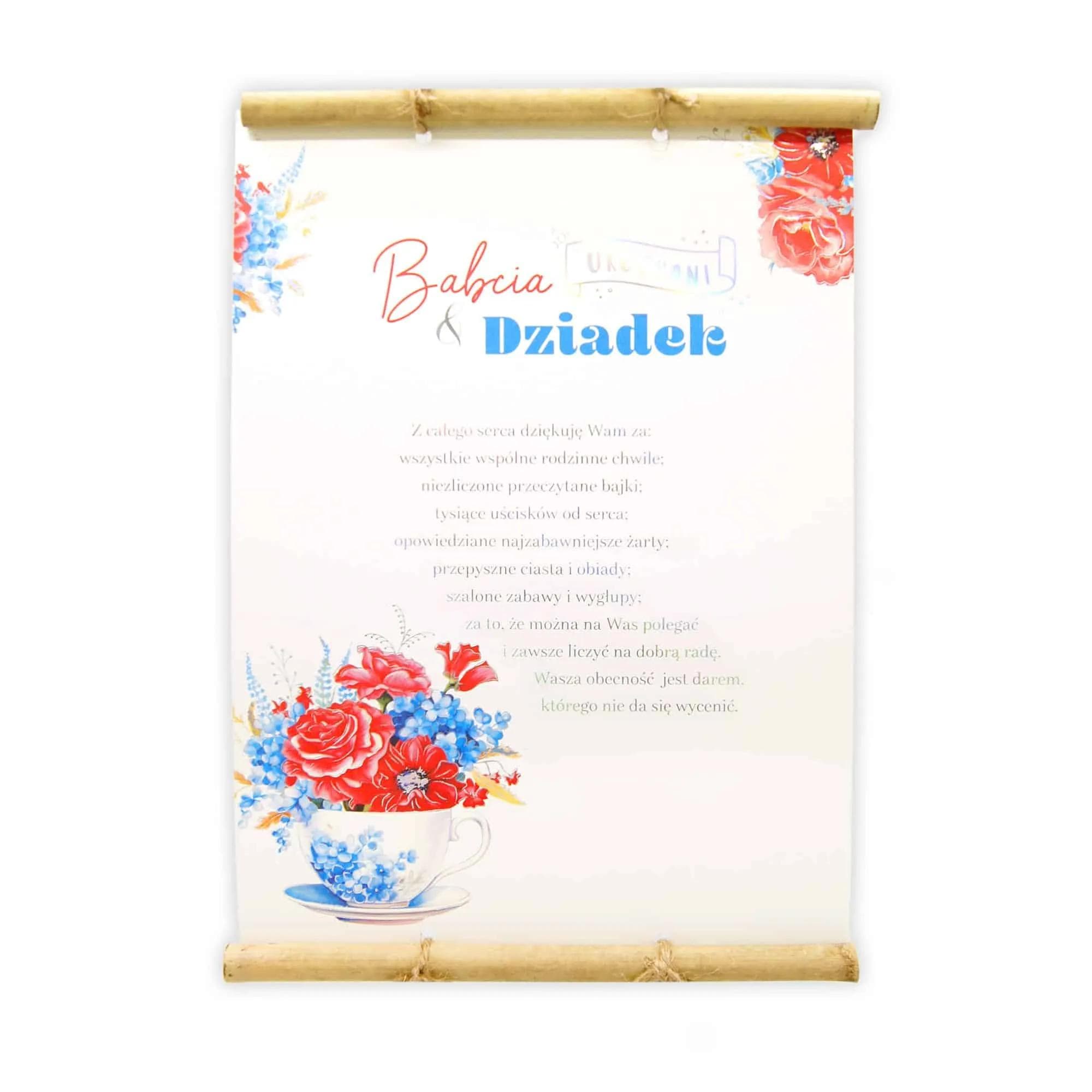 Dyplom z bambusem Dla Babci i Dziadka - 9