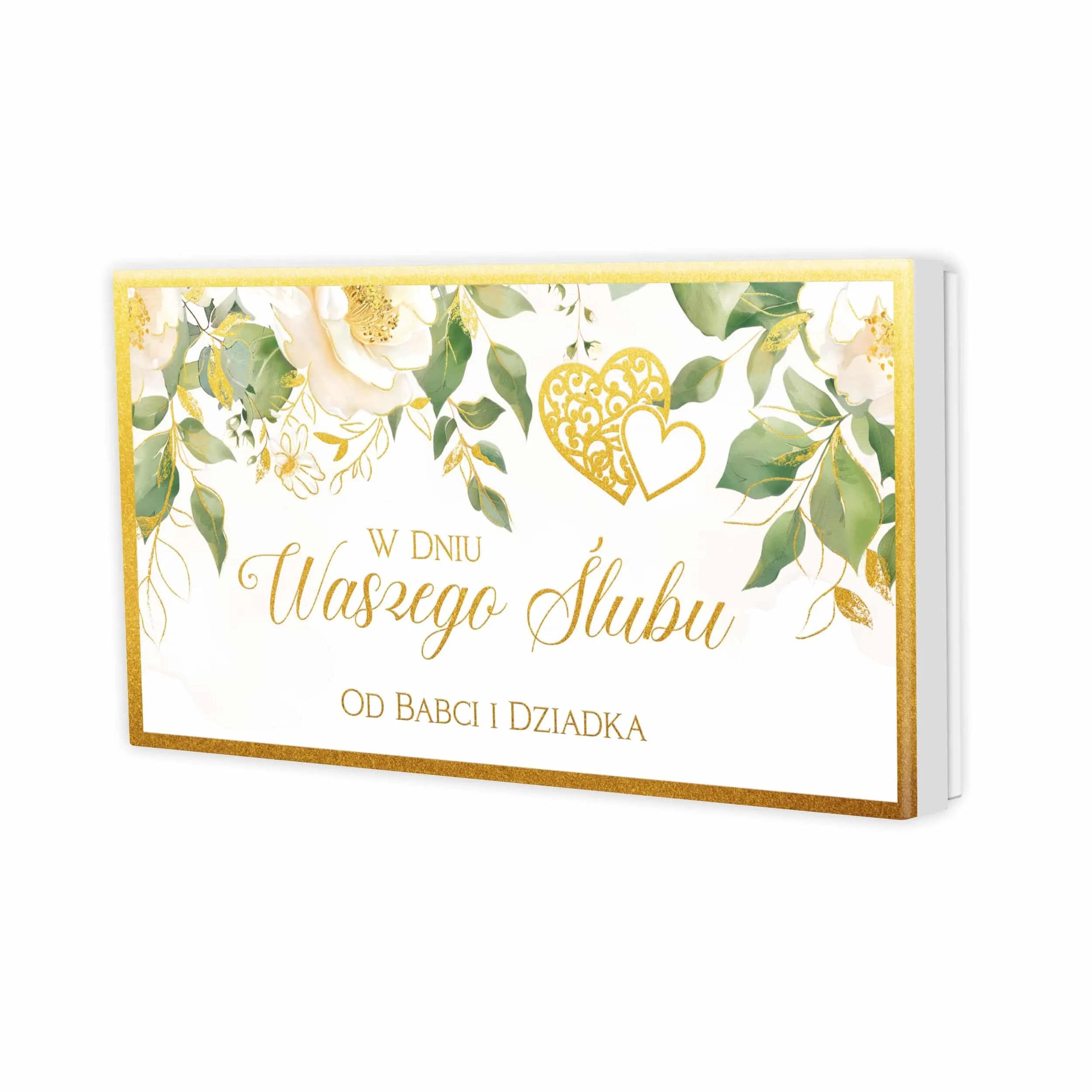 Pudełko SLIM DL Ślub - 28 od Babci i Dziadka