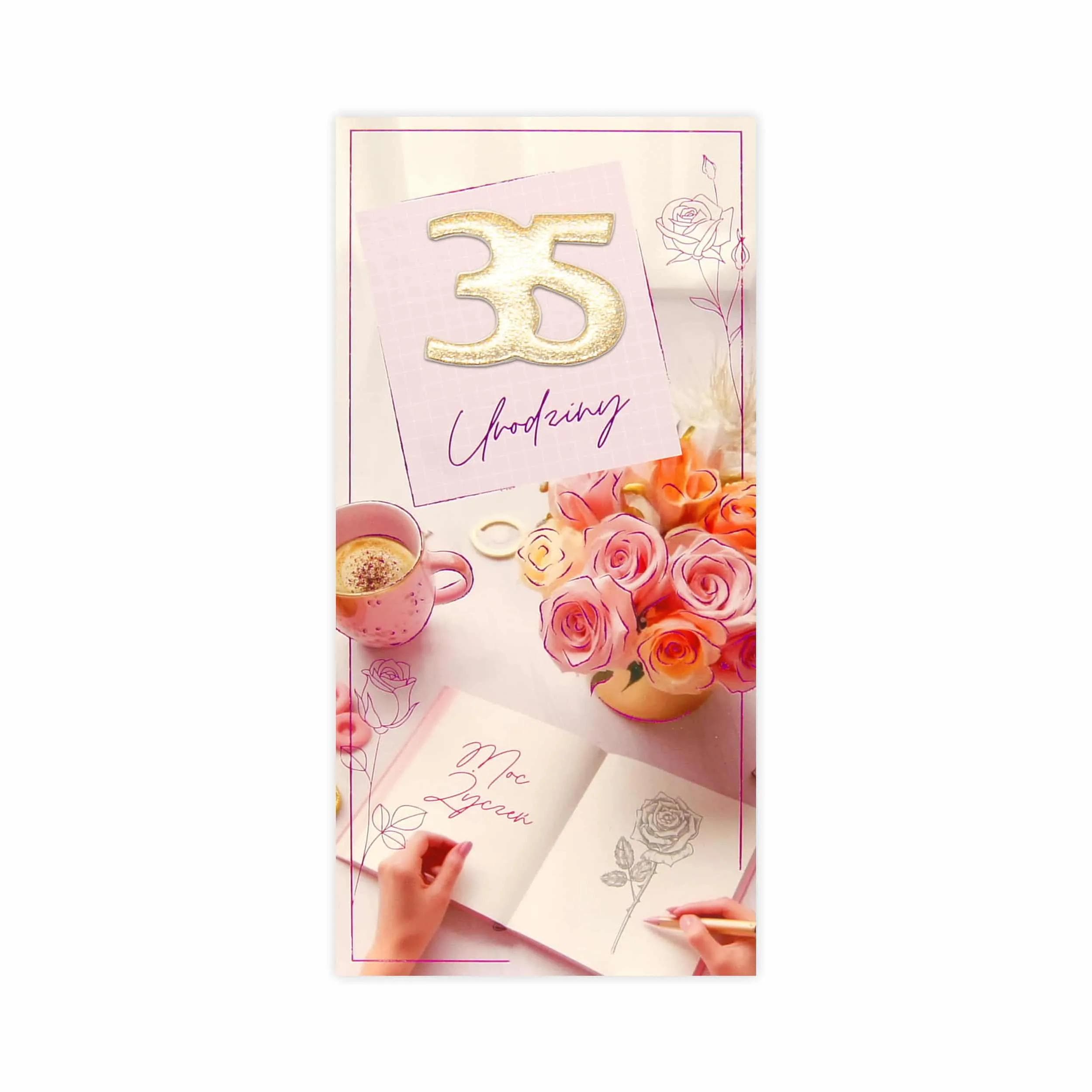 DL Kartka na 35 Urodziny - 31/35