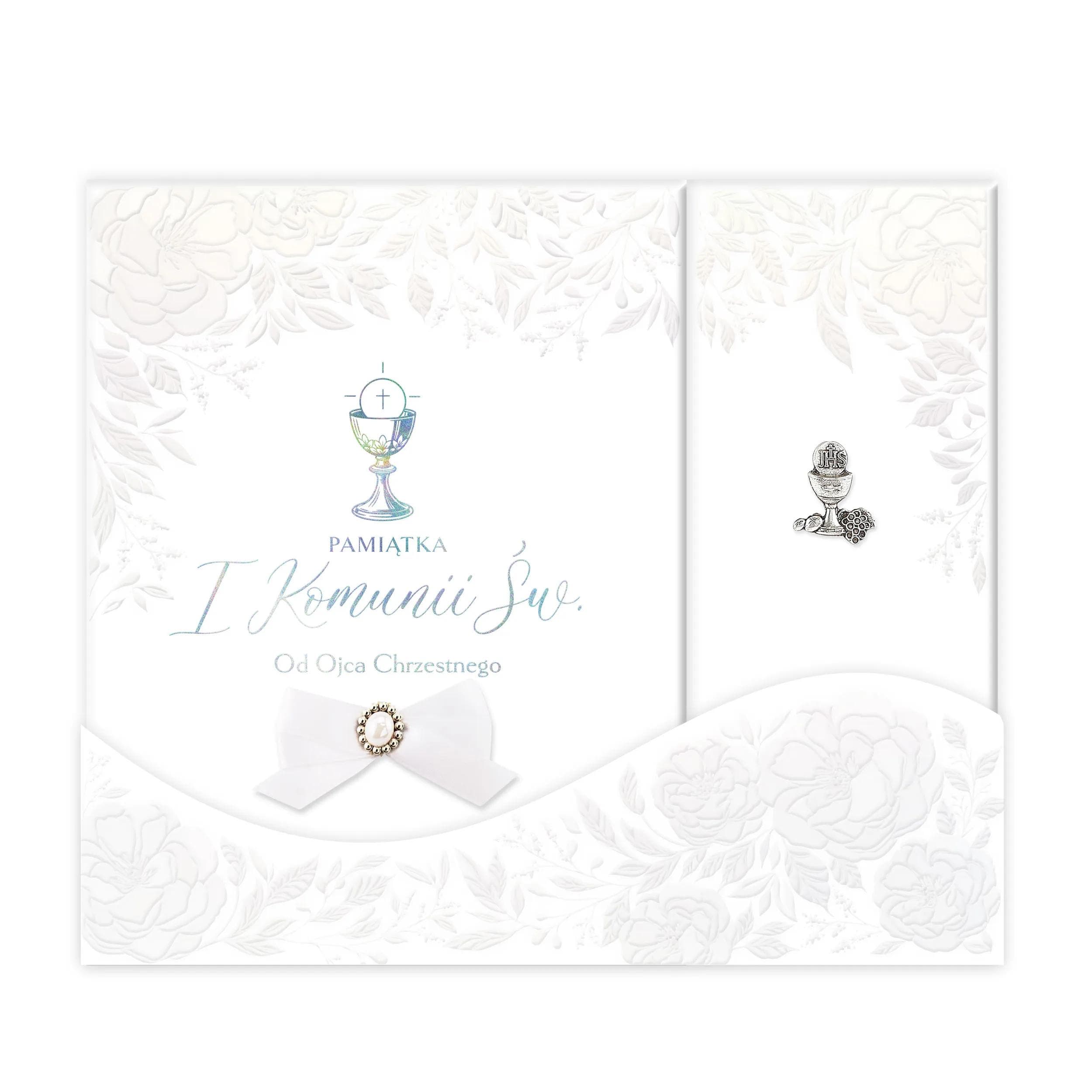 Album A4 książeczka Komunia - 29 od Ojca Chrzestnego