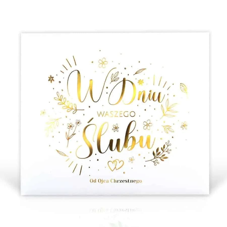 Album A4 książeczka Ślub - 011 Od Ojca Chrzestnego