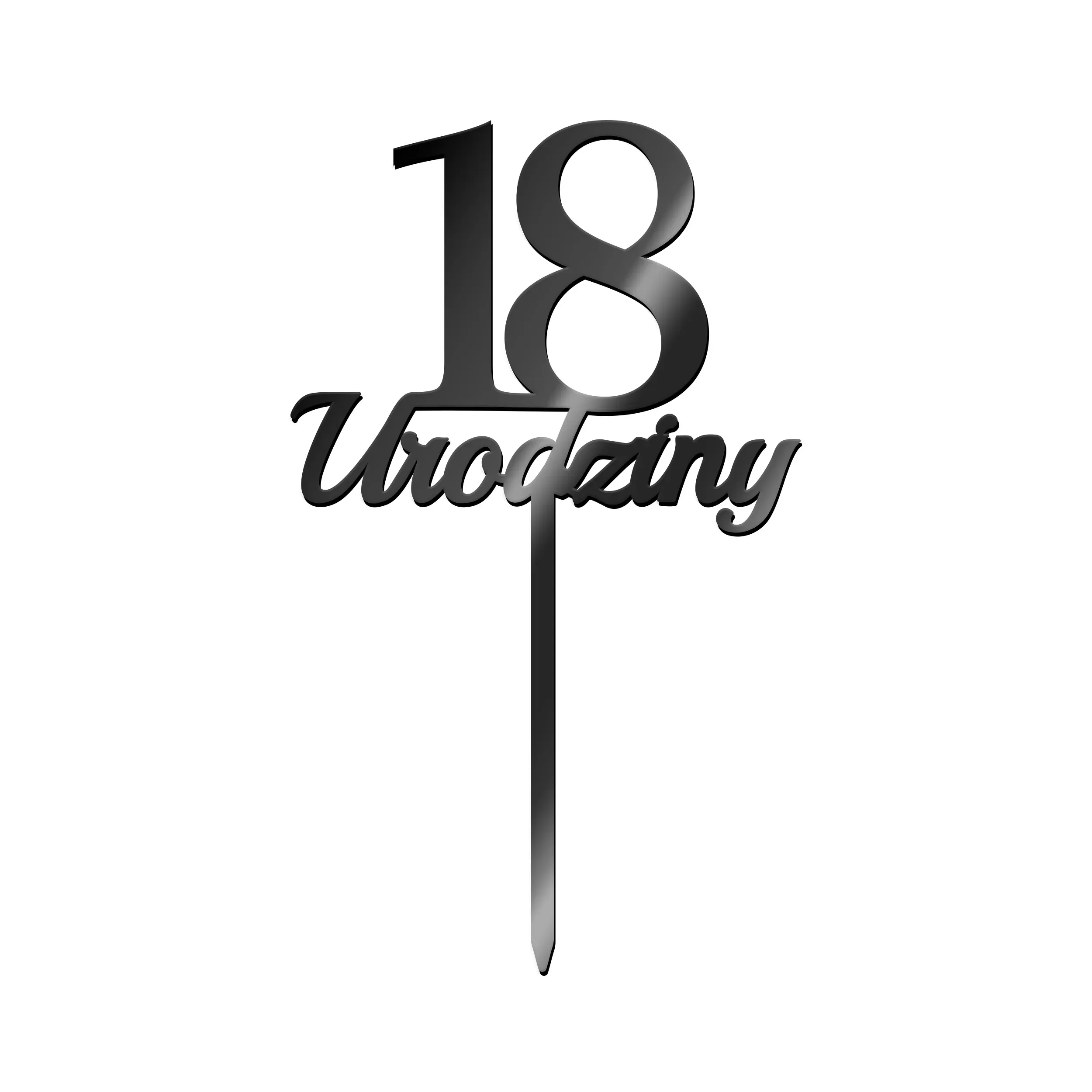 Topper na tort 18 Urodziny - 63