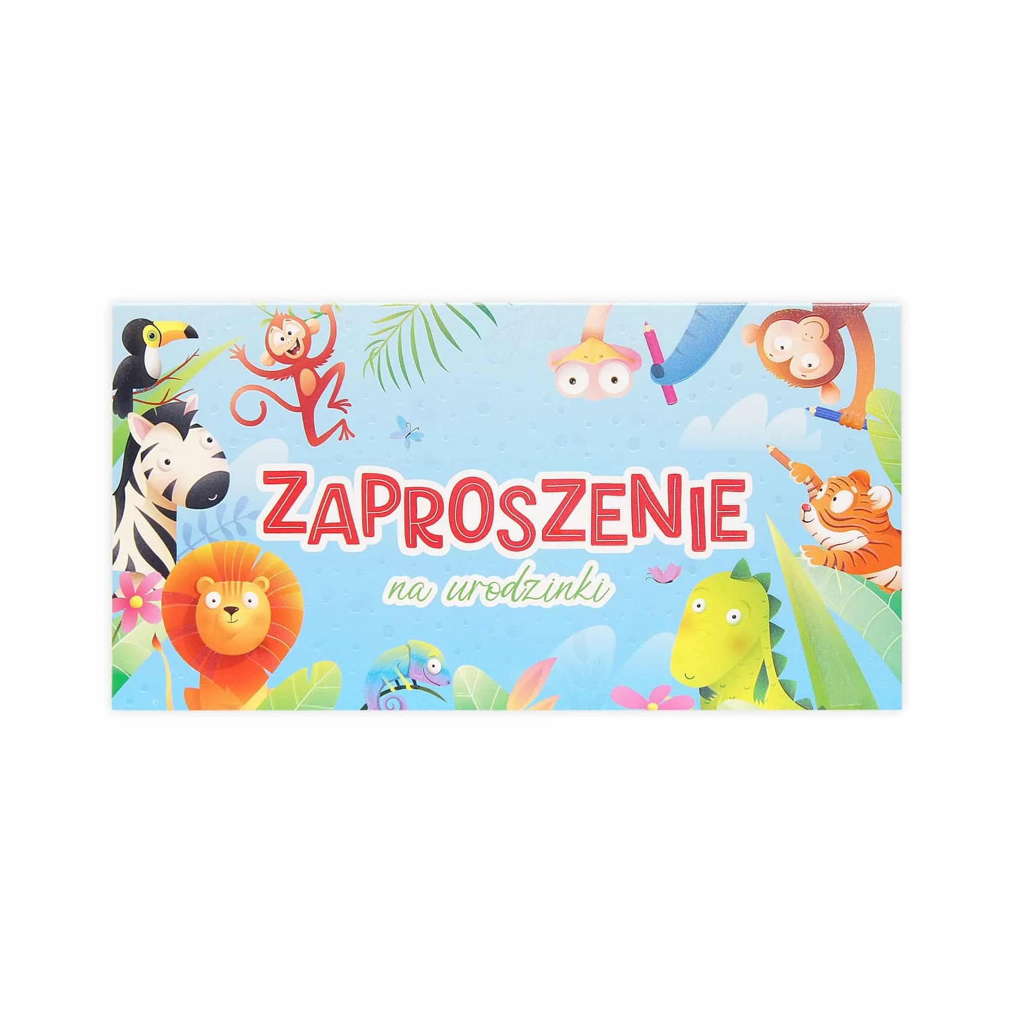 Zaproszenia DL Dziecięce - 66