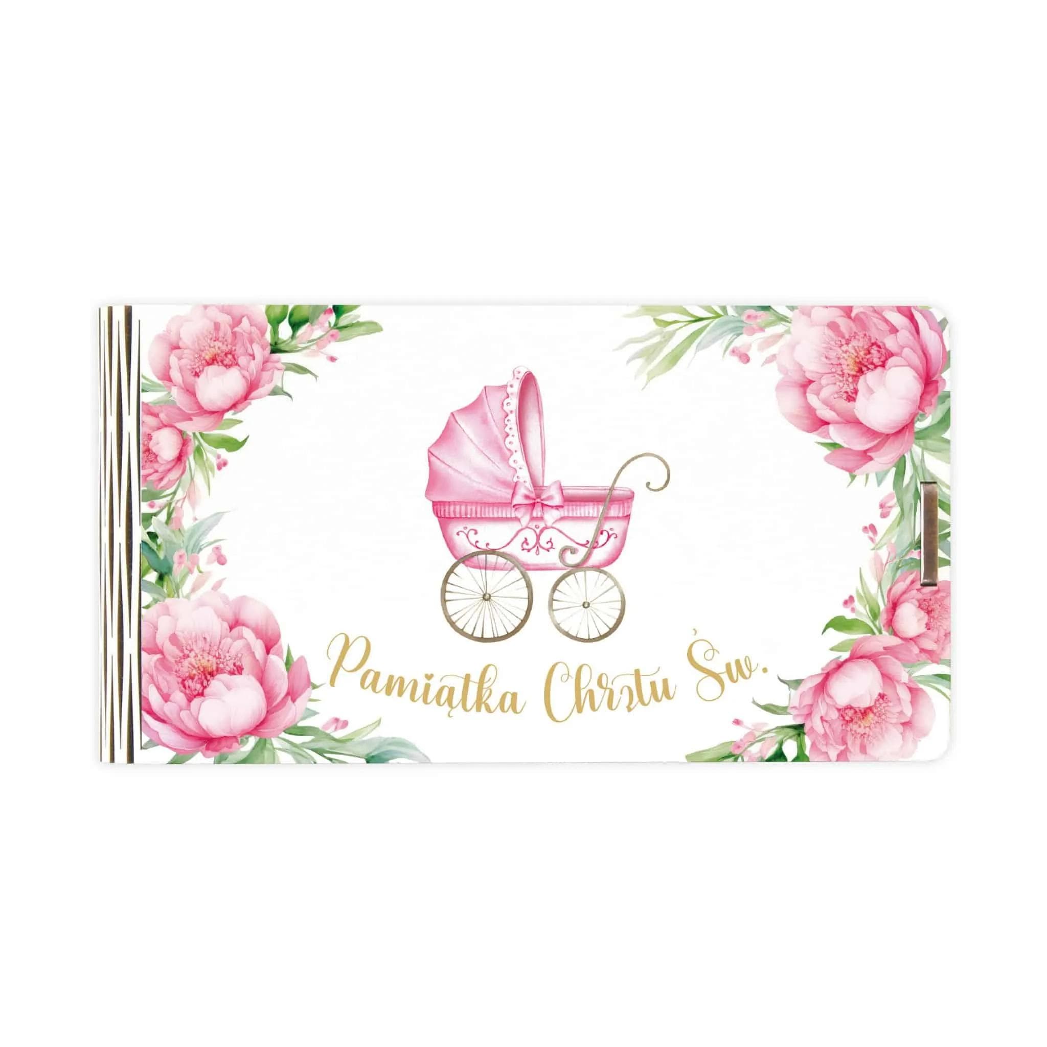 Pudełko mini drewno Chrzest - 19