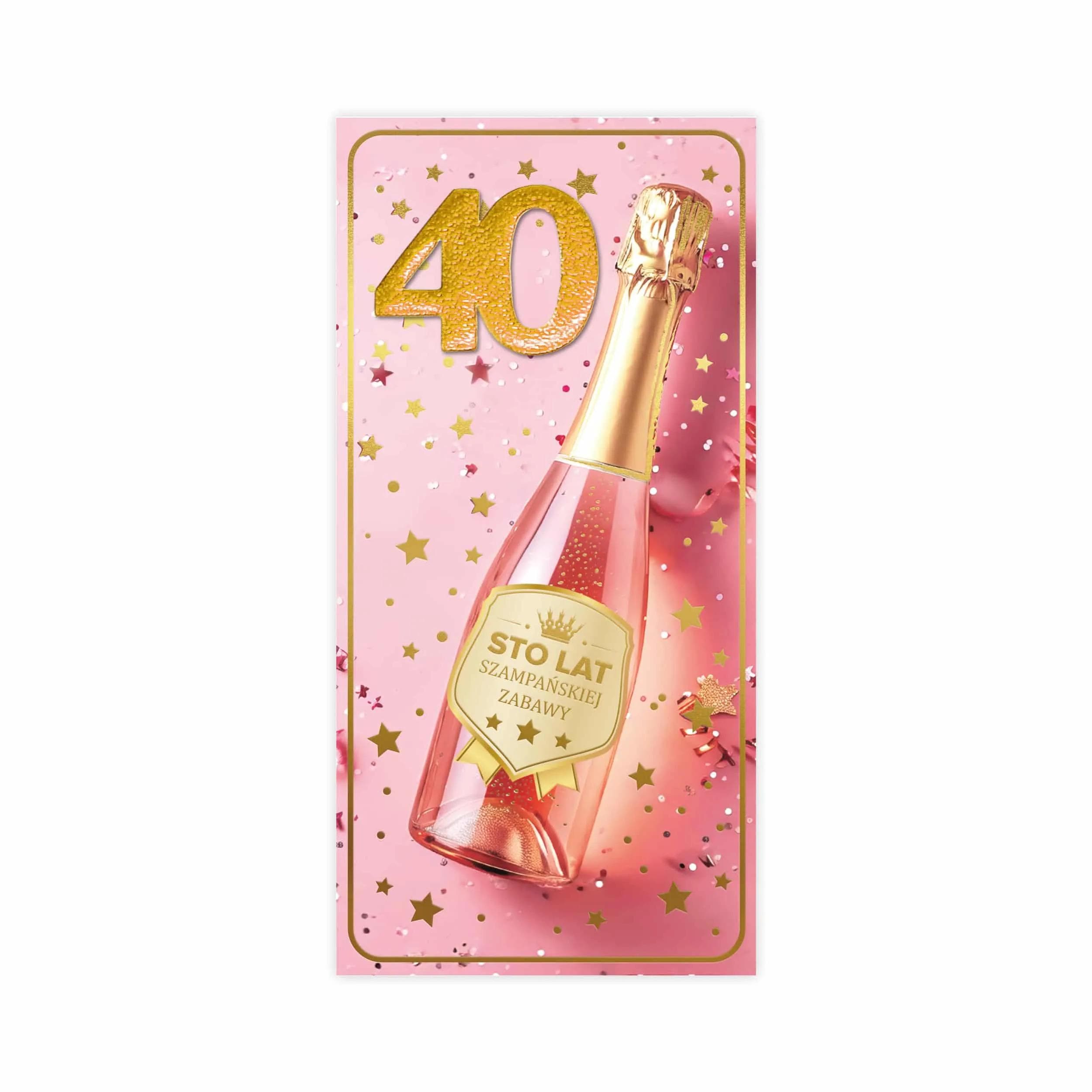 DL Kartka na 40 Urodziny - 49/40