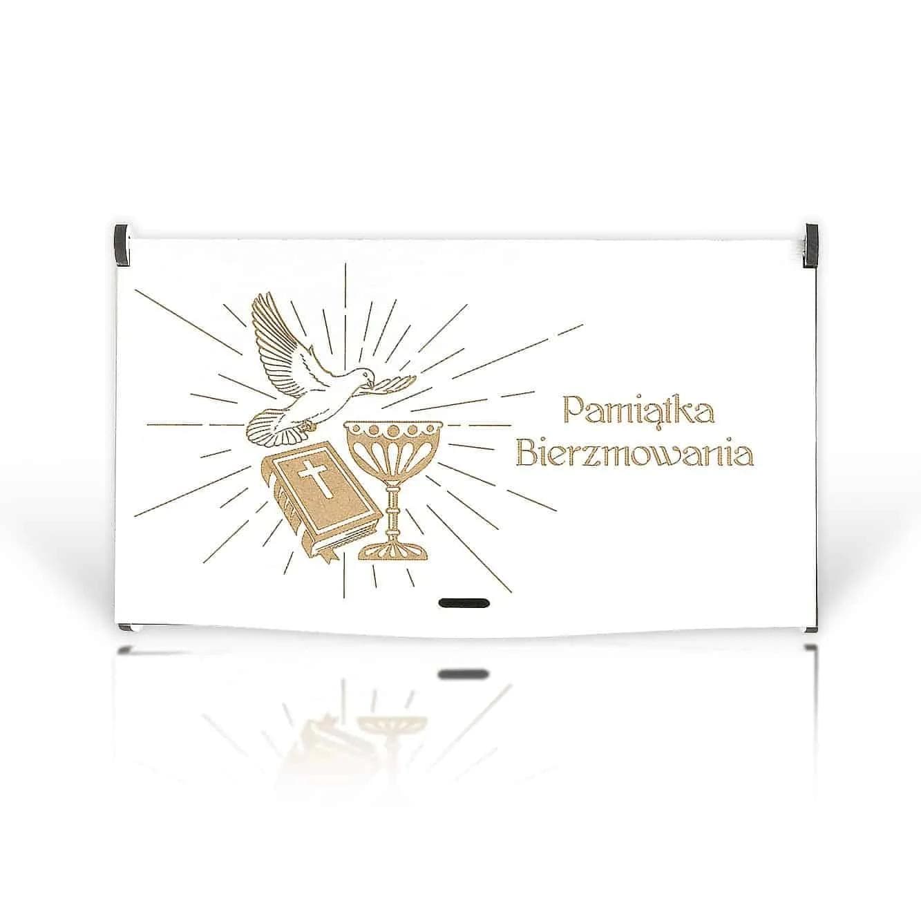 Pudełko mini drewno Bierzmowanie - 17