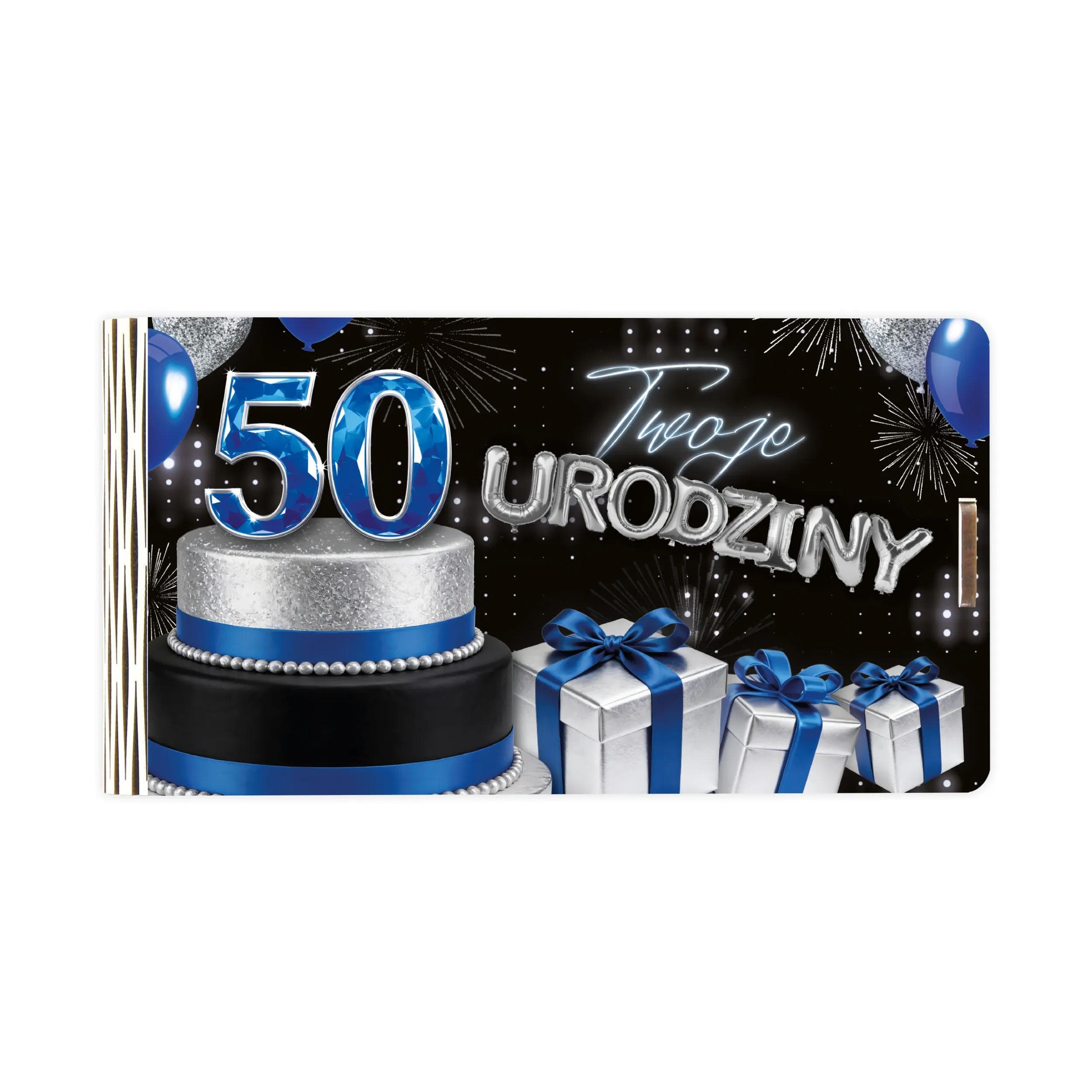Pudełko mini drewno na 50 Urodziny - 46