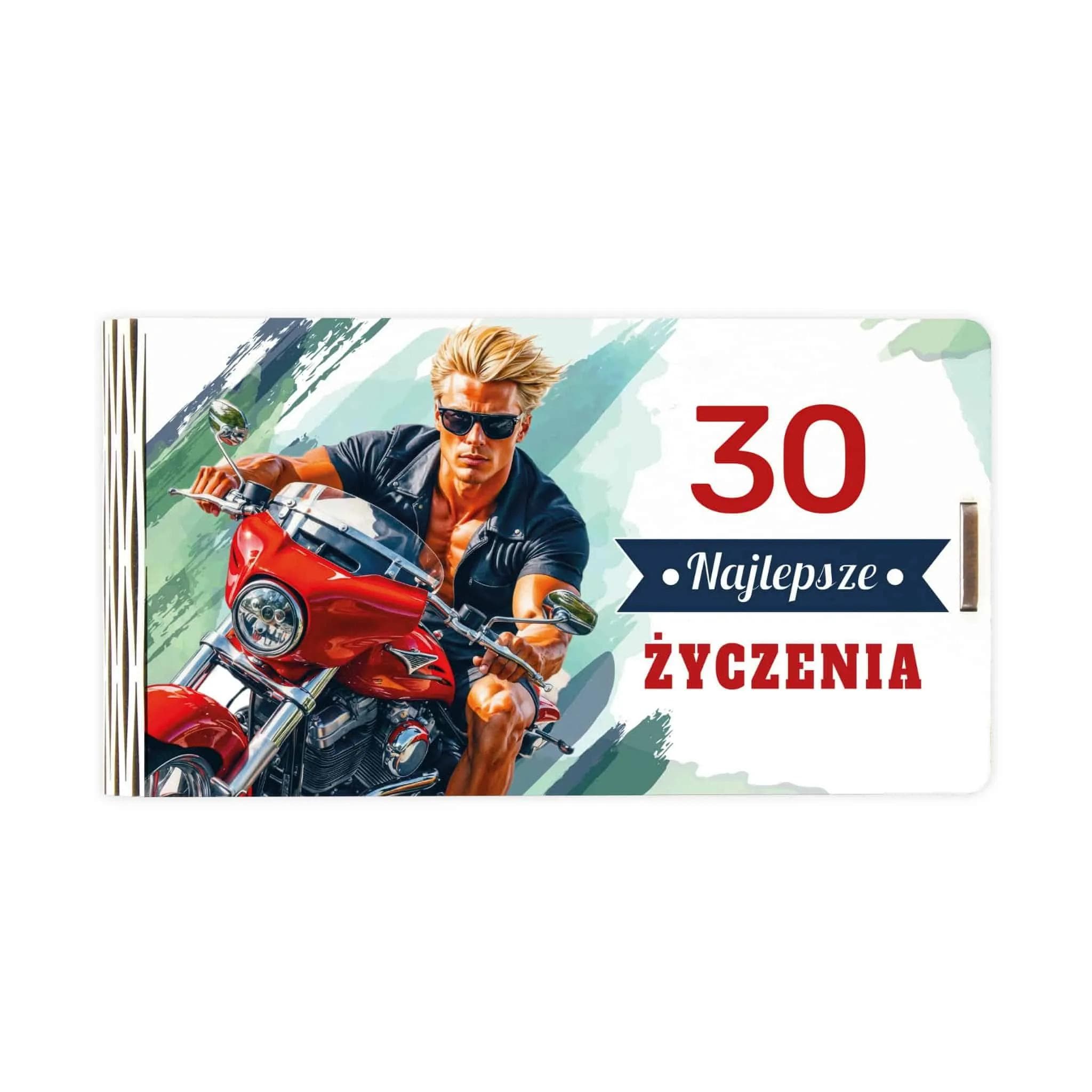 Pudełko mini drewno na 30 Urodziny - 23