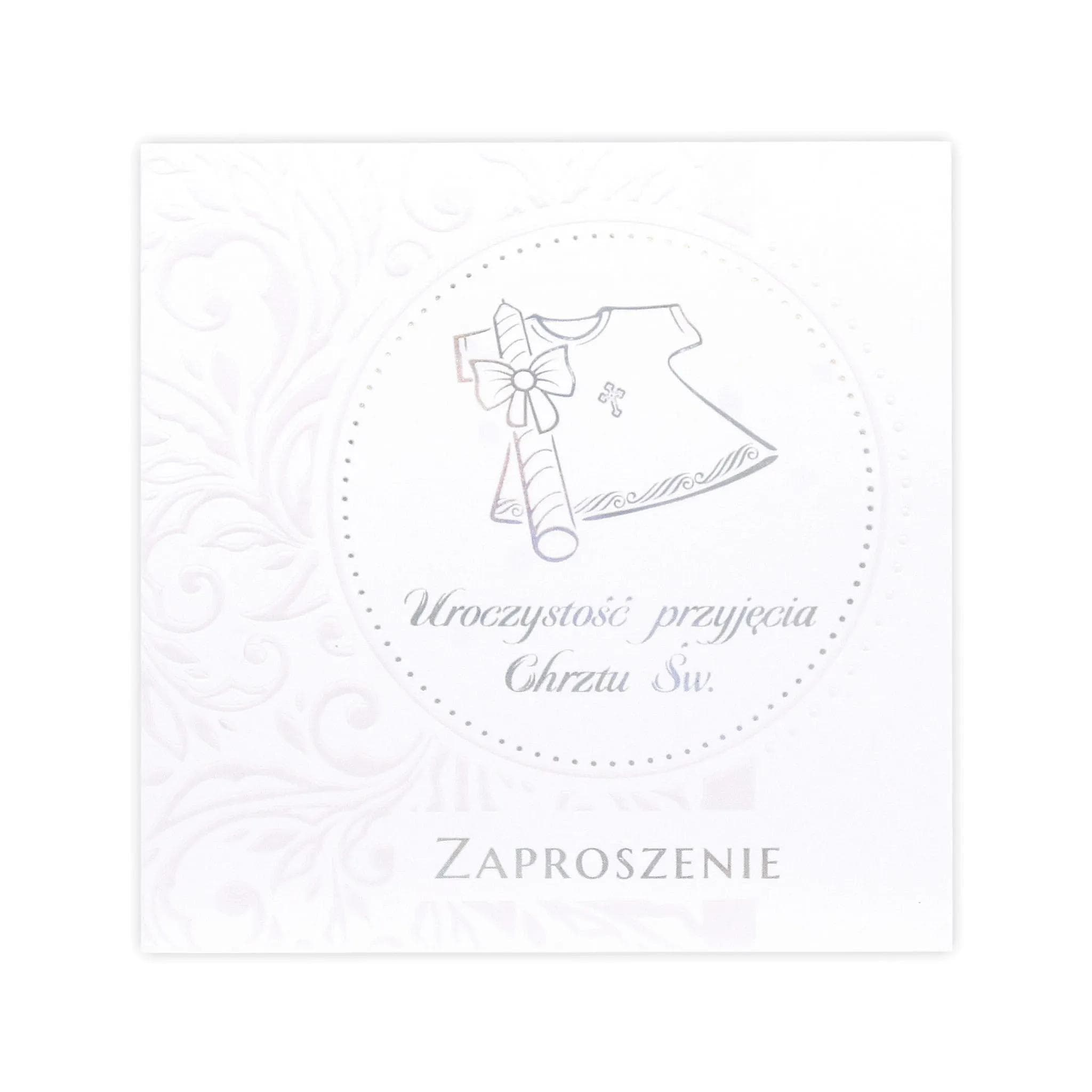 Zaproszenia KW LUX Chrzest - 6