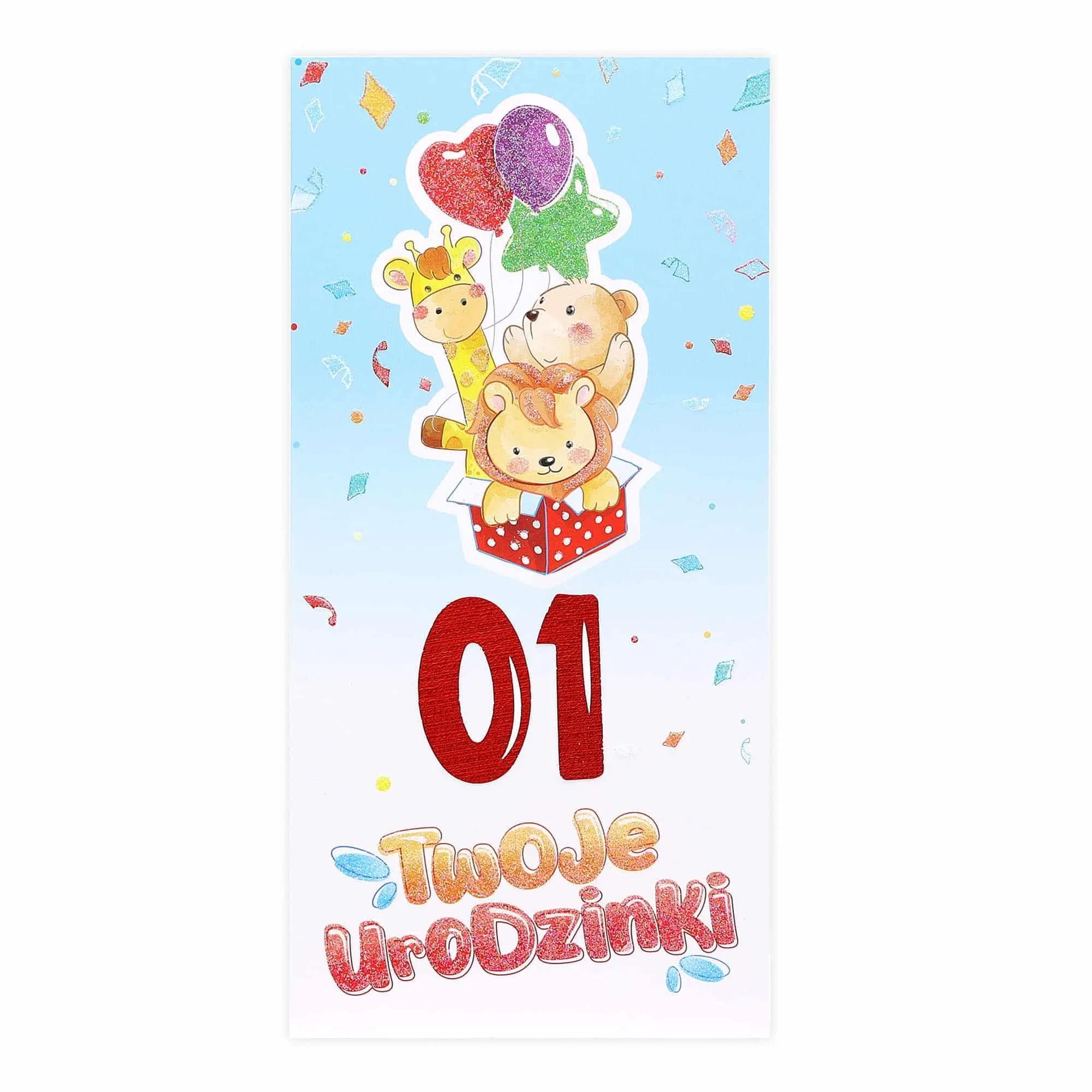 DL Urodziny z wymienną cyfrą– 21