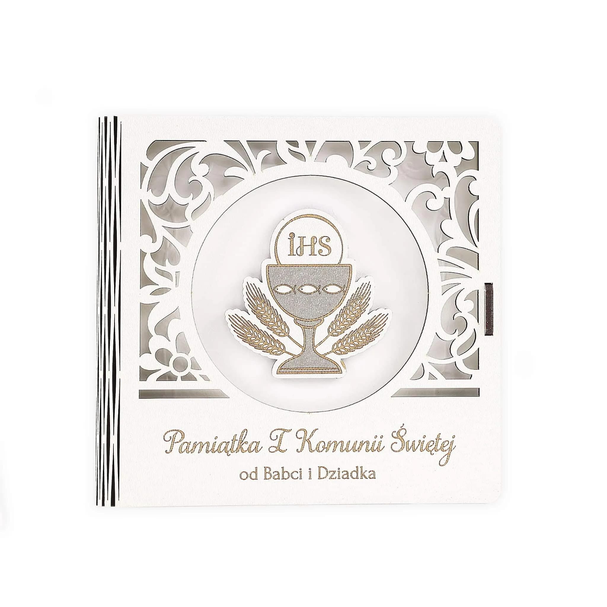 Album KW DG książeczka Komunia - 07 Od Babci i Dziadka