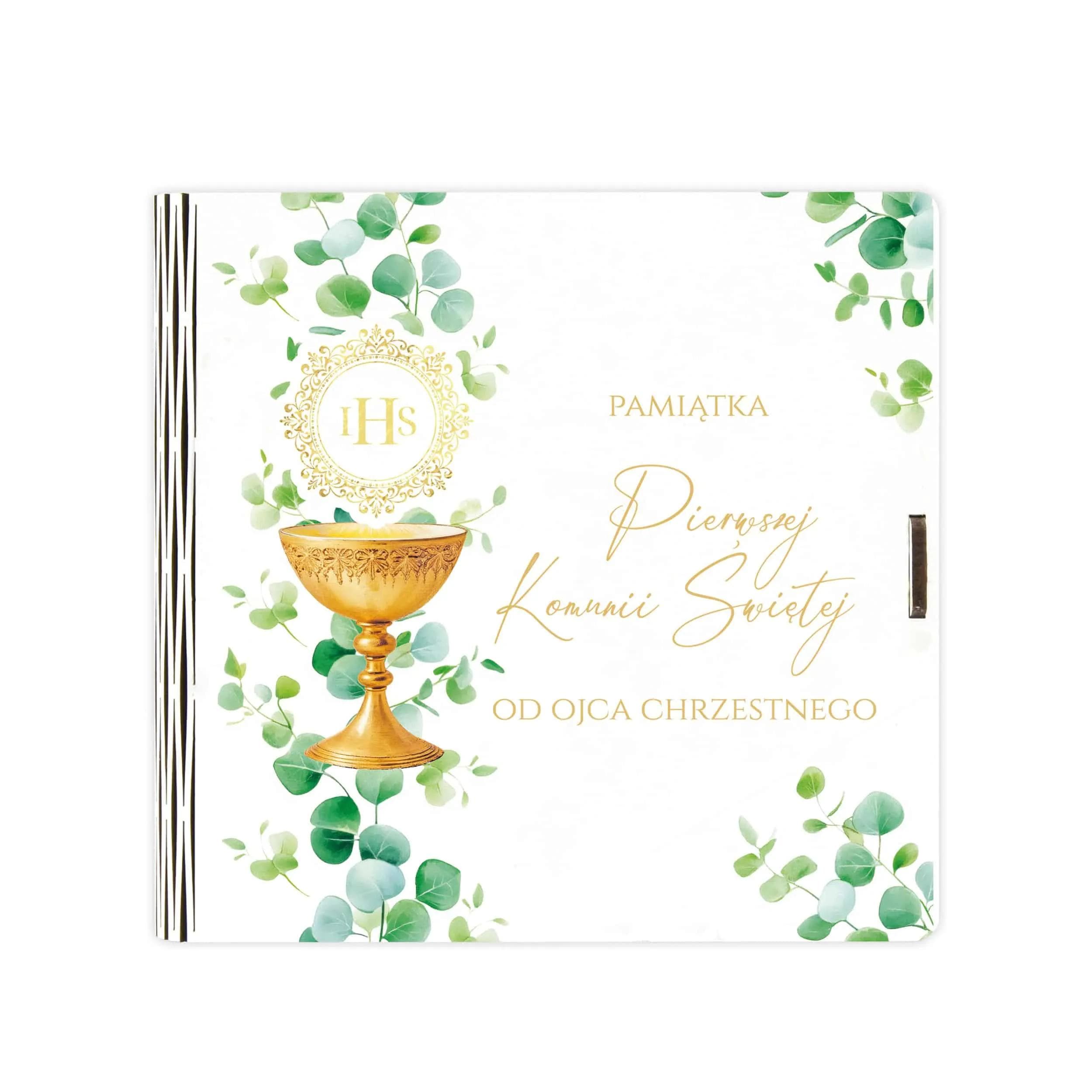 Album KW DG książeczka Komunia - 19 od Ojca Chrzestnego