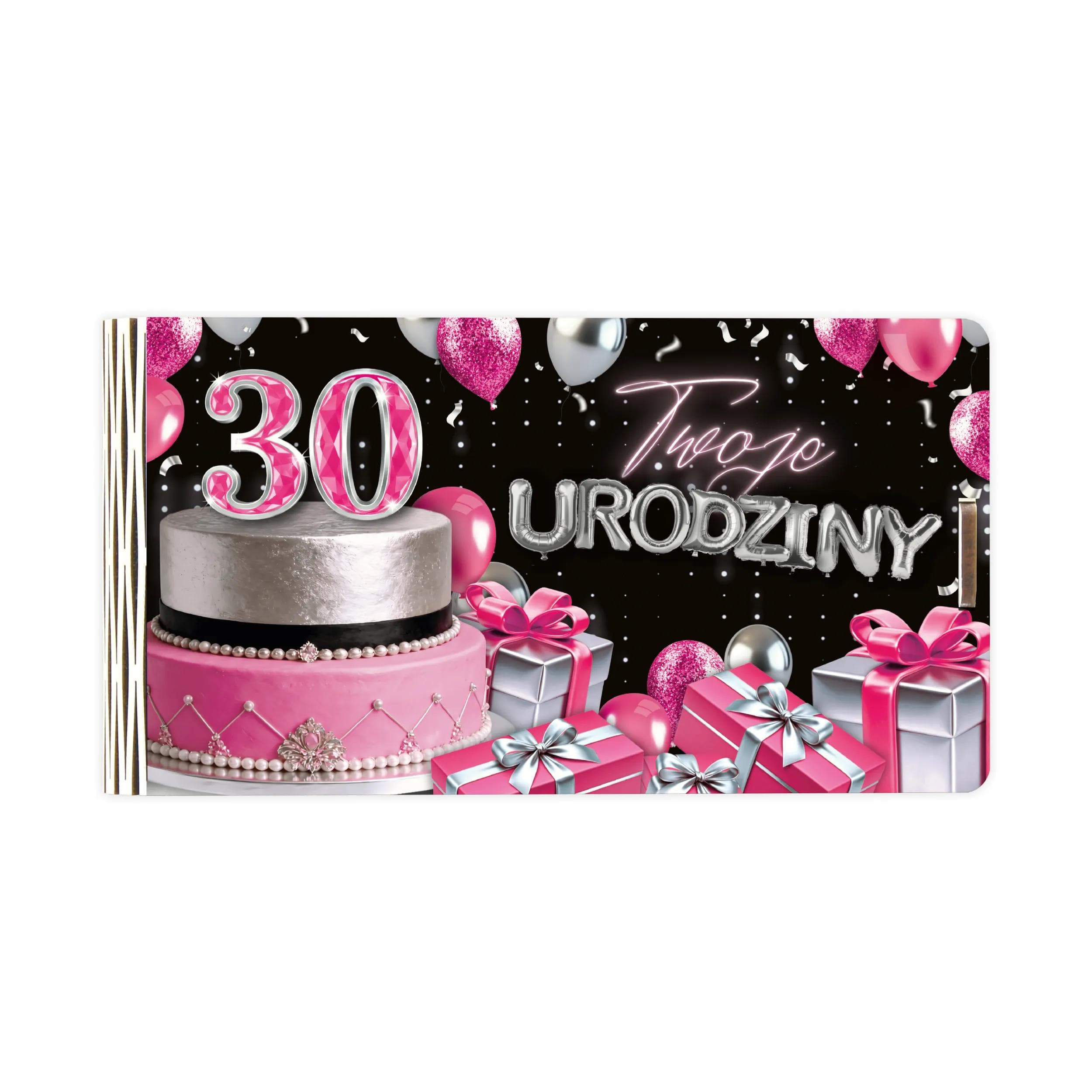 Pudełko mini drewno na 30 Urodziny - 41