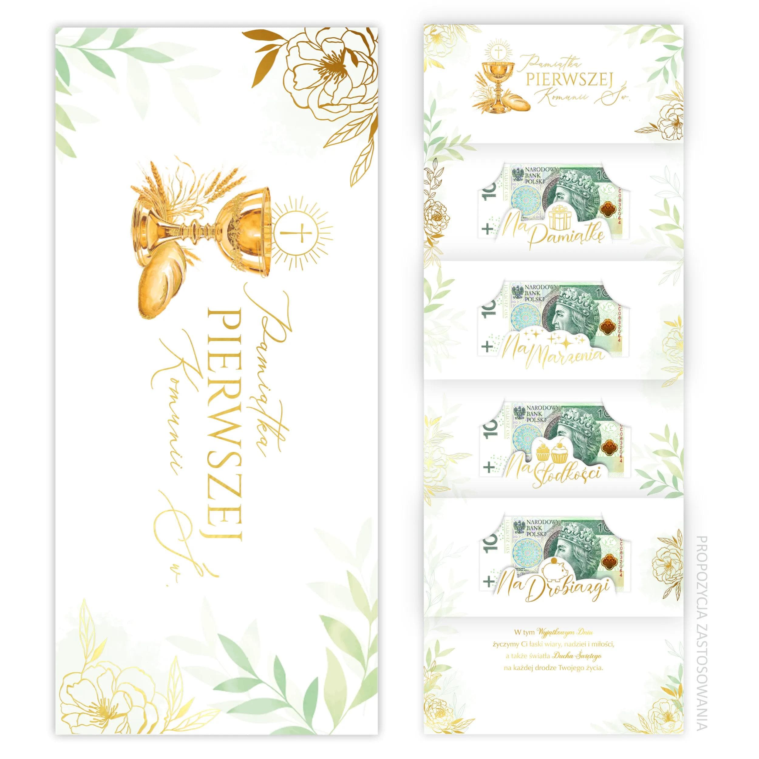 Karnet Premium na banknoty I Komunia Św. - 20