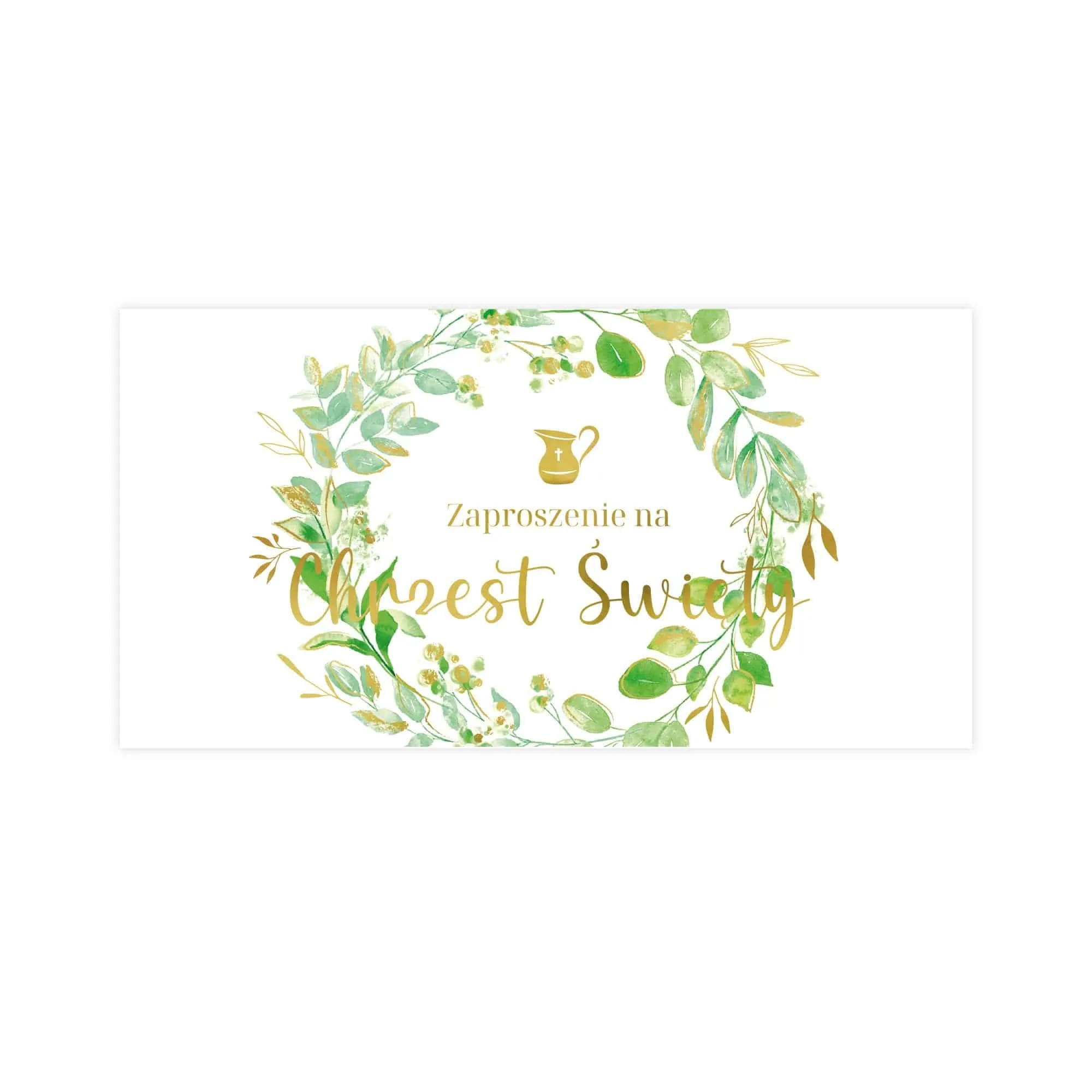 Zaproszenia DL Chrzest - 41