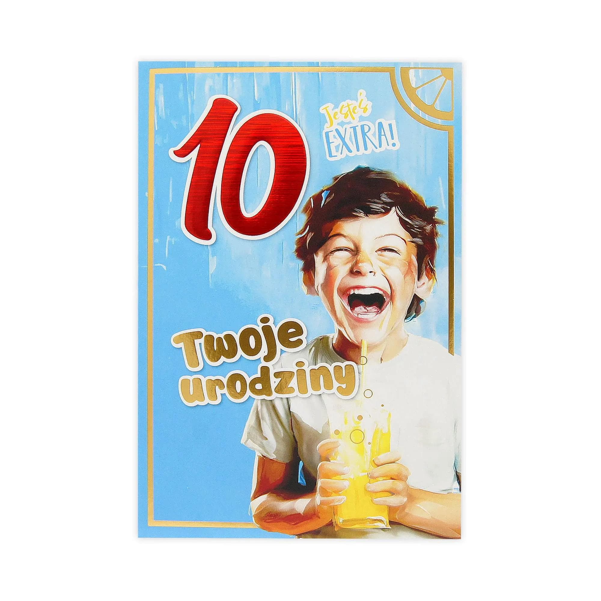 B6 Kartka na 10 Urodziny - 037