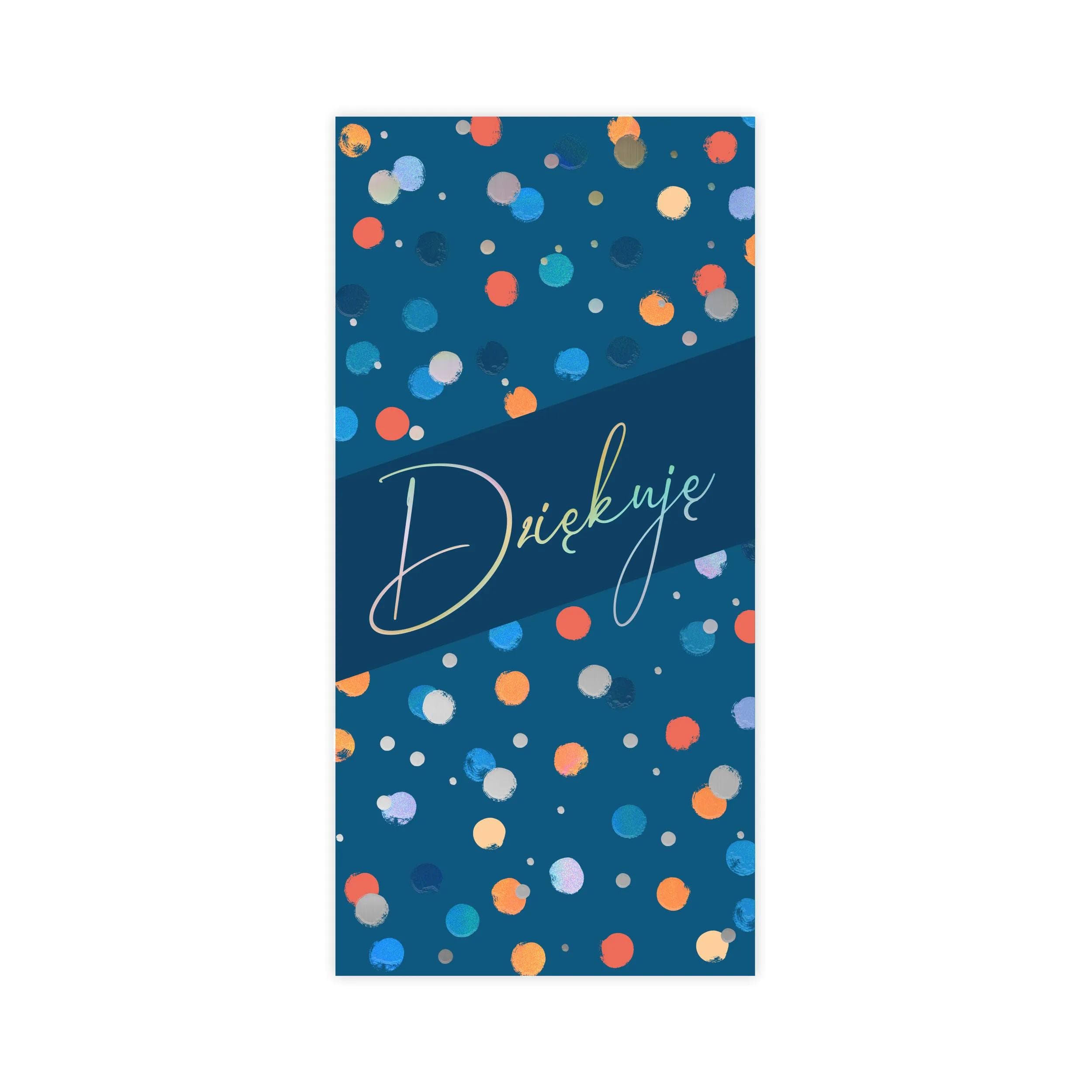 Karnet DL LUX Podziękowanie - 5