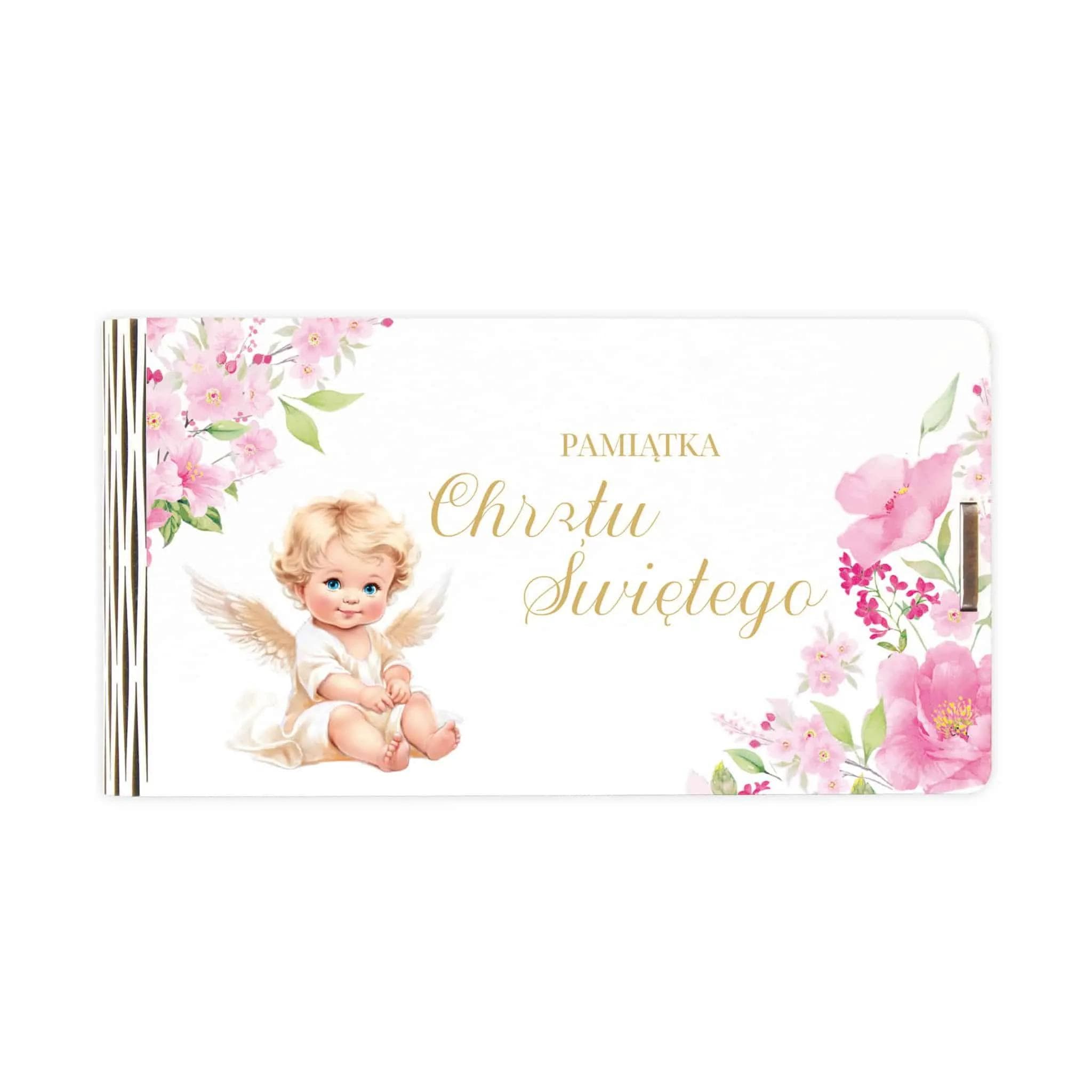 Pudełko mini drewno Chrzest - 17