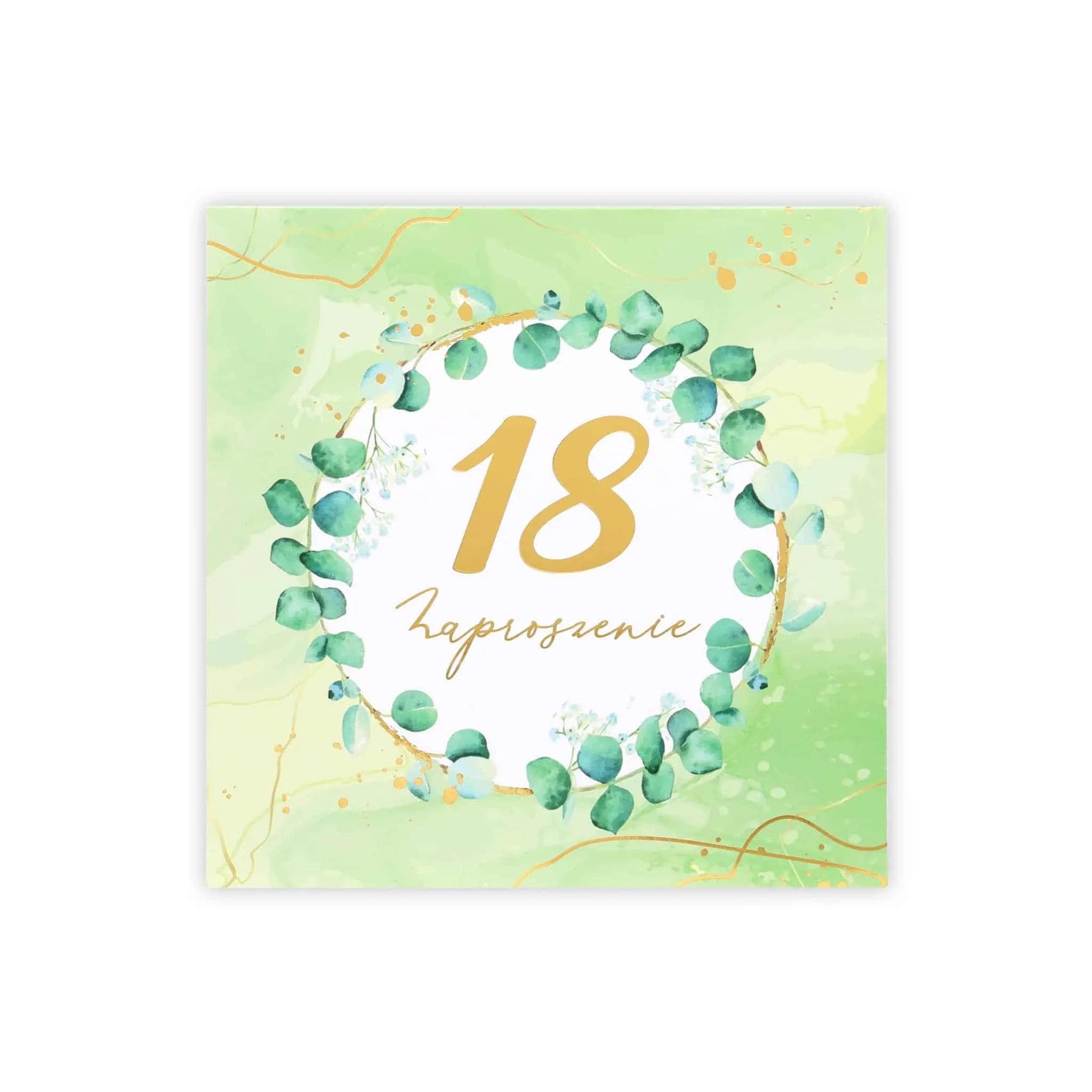 Zaproszenia KW LUX 18 Urodziny - 6