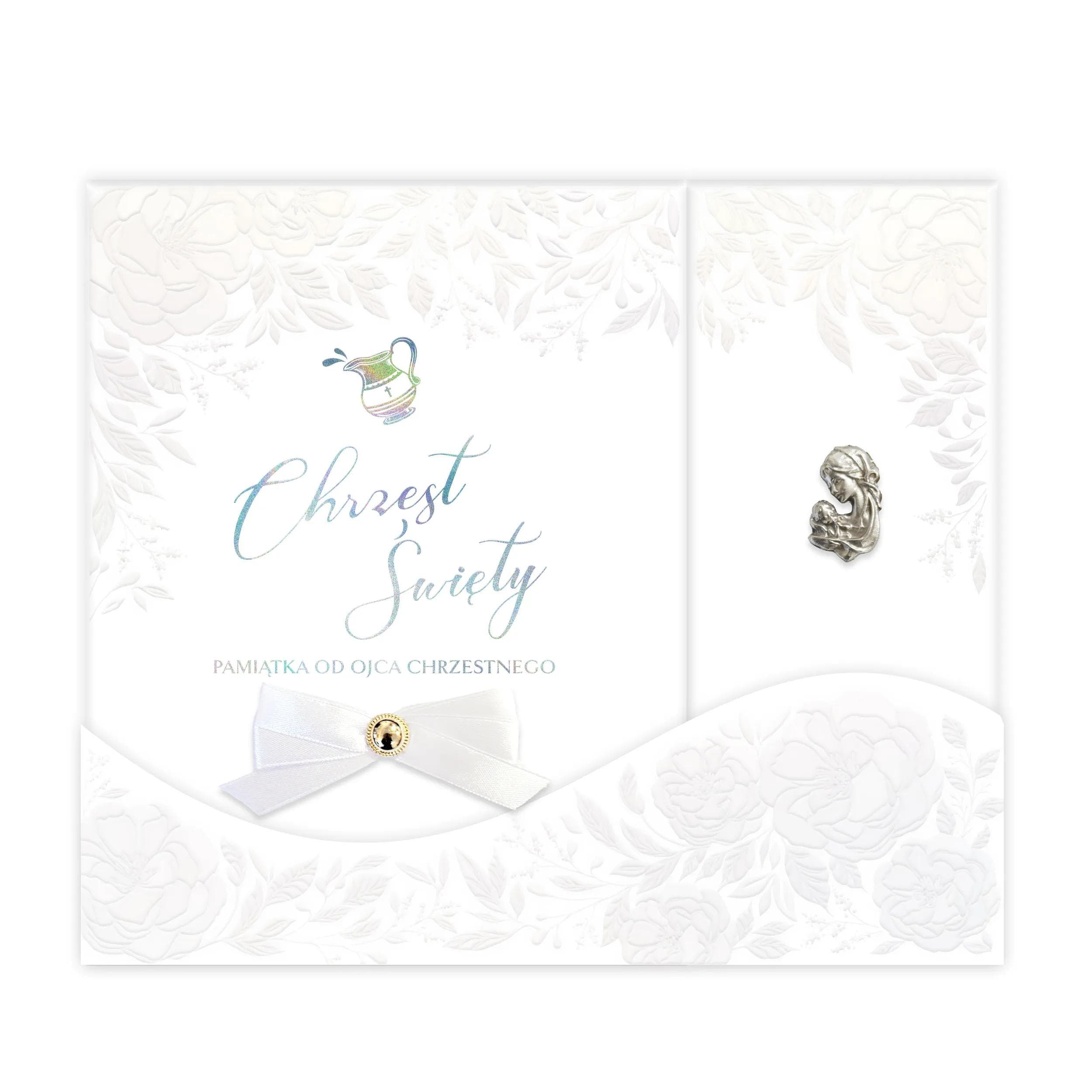 Album A4 książeczka Chrzest Święty - 28 od Ojca Chrzestnego