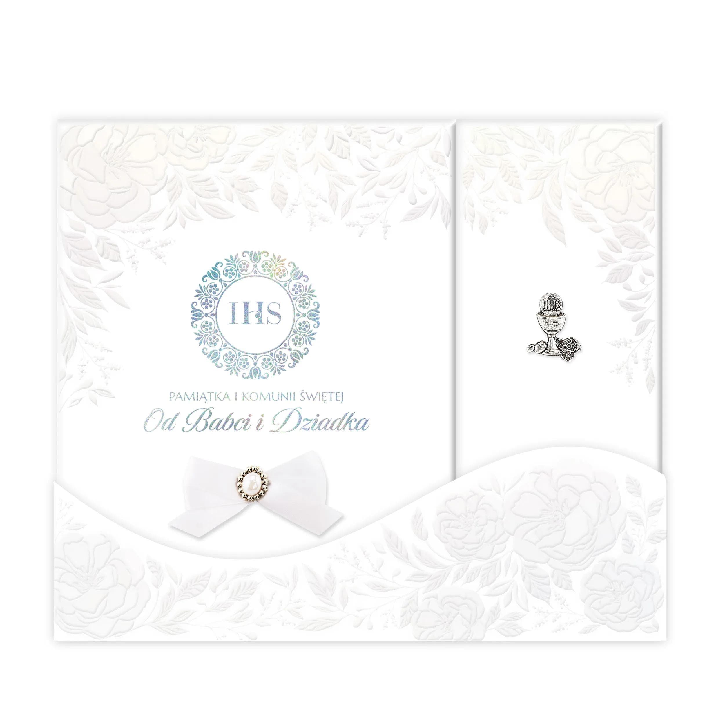 Album A4 książeczka Komunia - 31 Od Babci i Dziadka