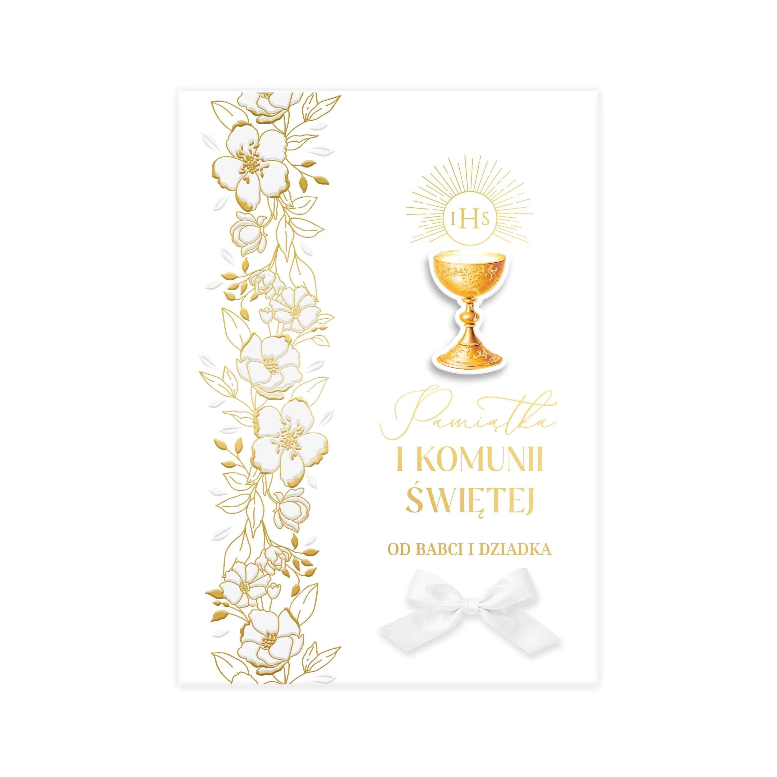 Album A5 książeczka I Komunia Św. - 54 Od Babci i Dziadka