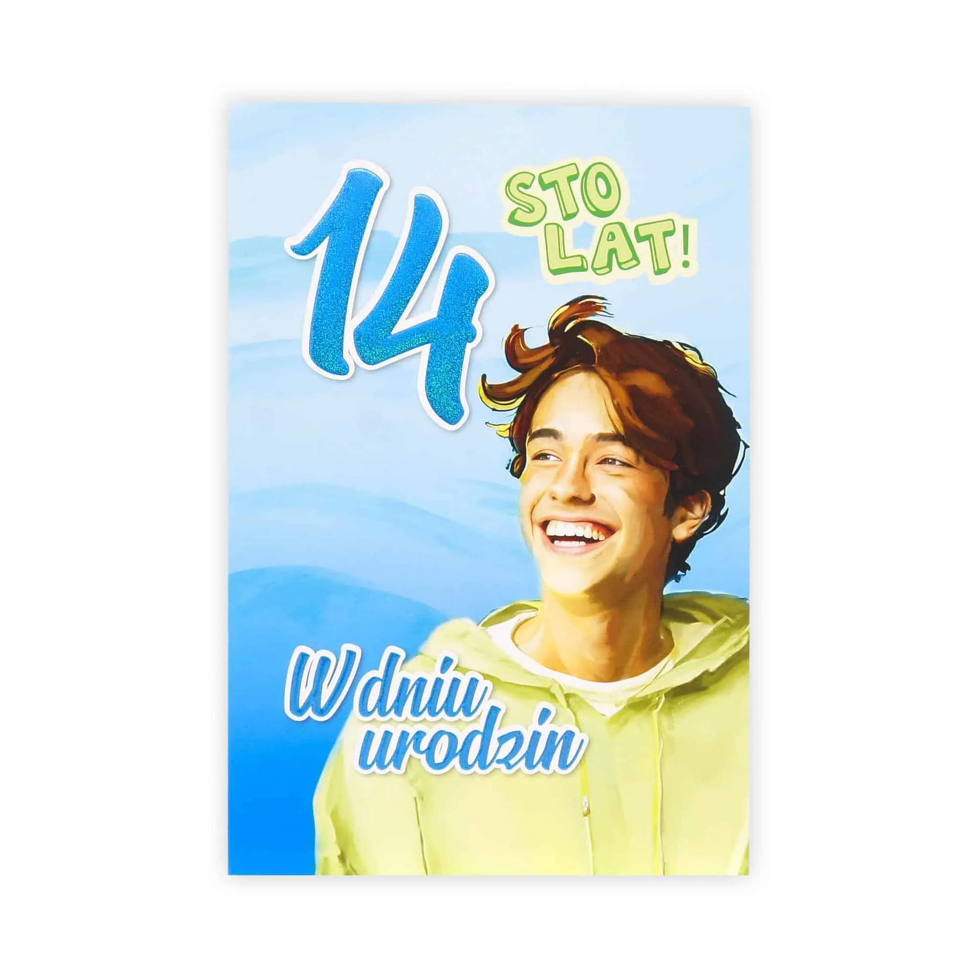 B6 Kartka na 14 Urodziny - 054