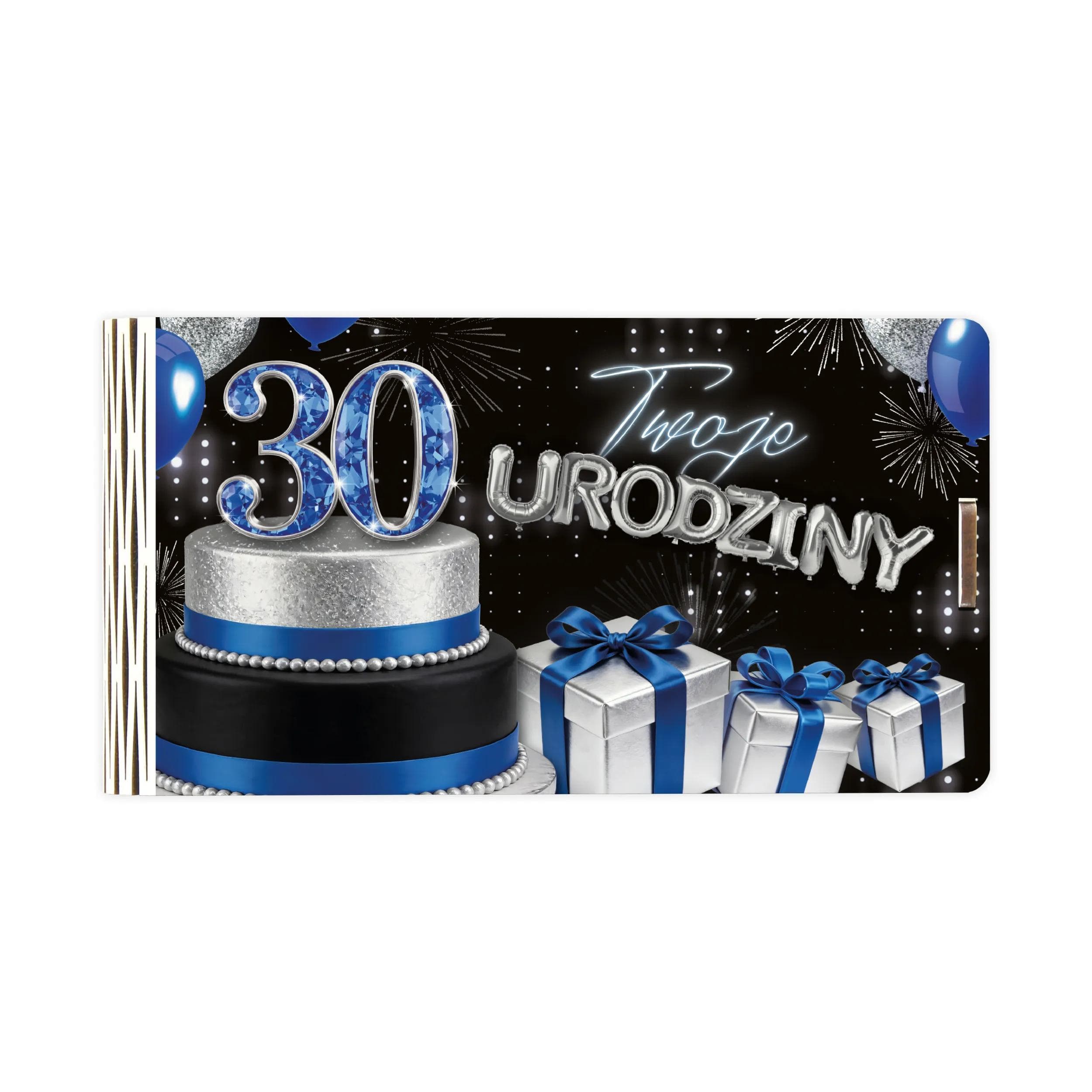 Pudełko mini drewno na 30 Urodziny - 44