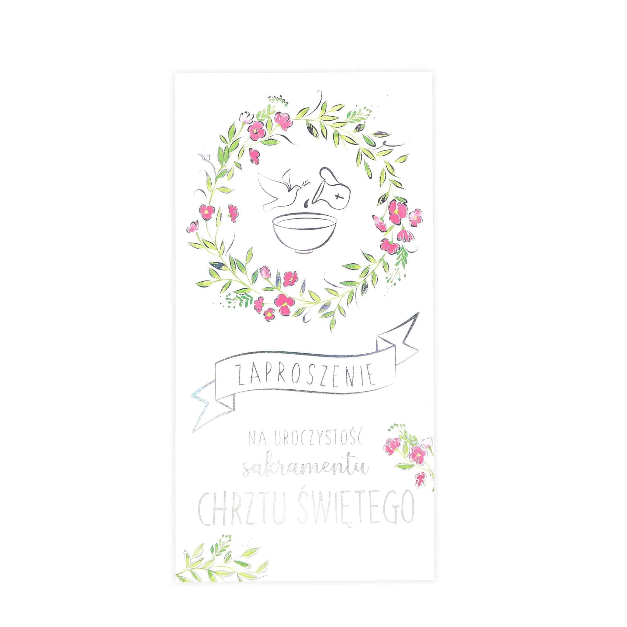 Zaproszenia DL Chrzest - 32